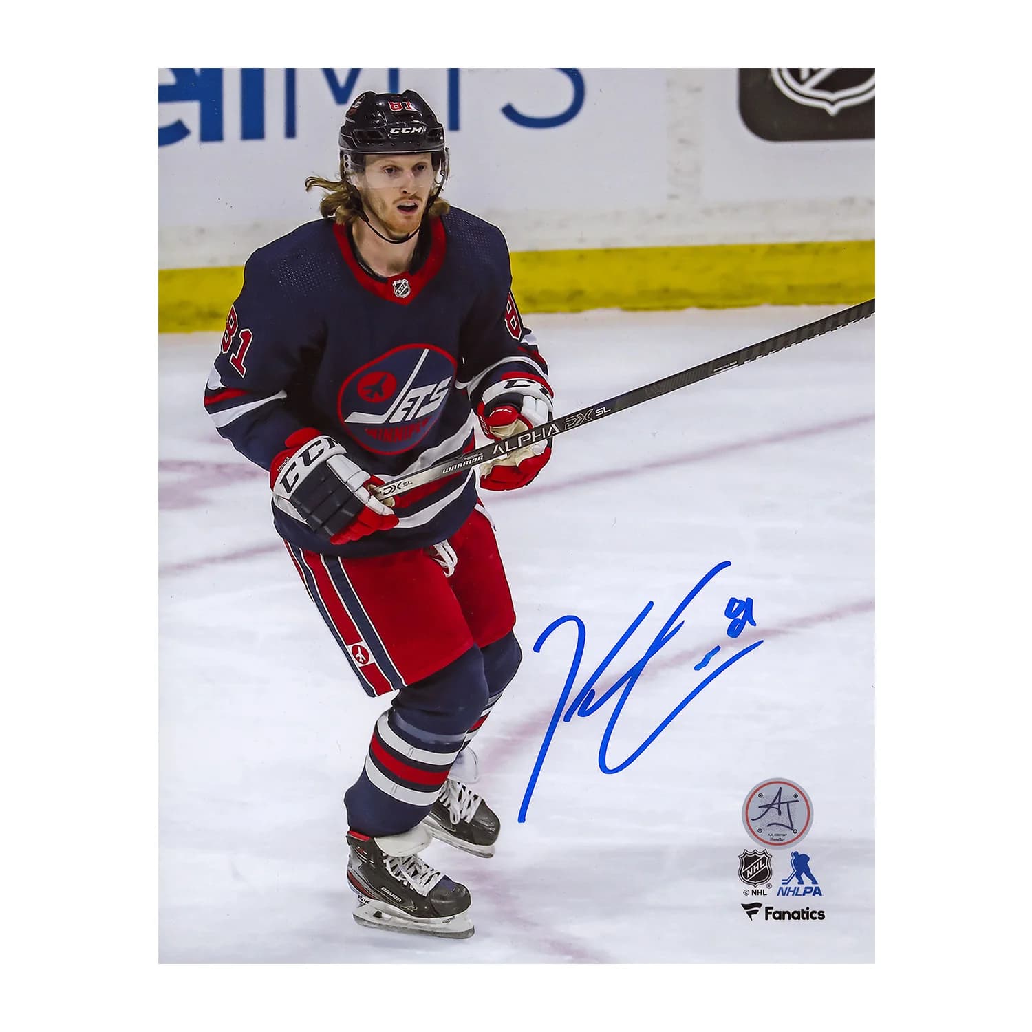 Kyle Connor Signed Winnipeg Jets Game Action 8x10 Photo Kyle Connor Photo 8x10-game-action, Winnipeg Jets, supplier stock photo