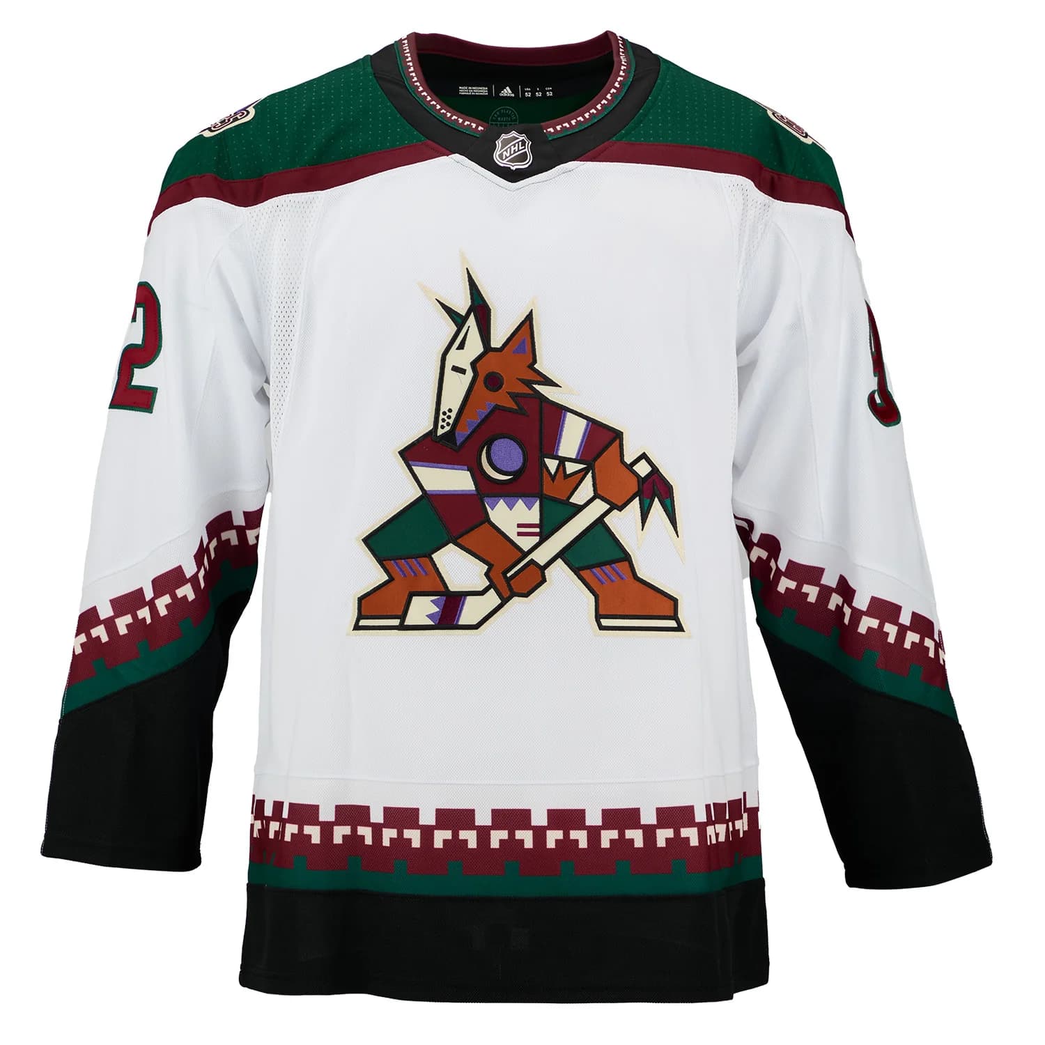 Logan Cooley Arizona Coyotes Signed & Dated 1st Goal adidas Jersey #/92 Logan Cooley Jersey logan-cooley-arizona-coyotes-dated-1st, Arizona Coyotes, view 2, supplier stock photo