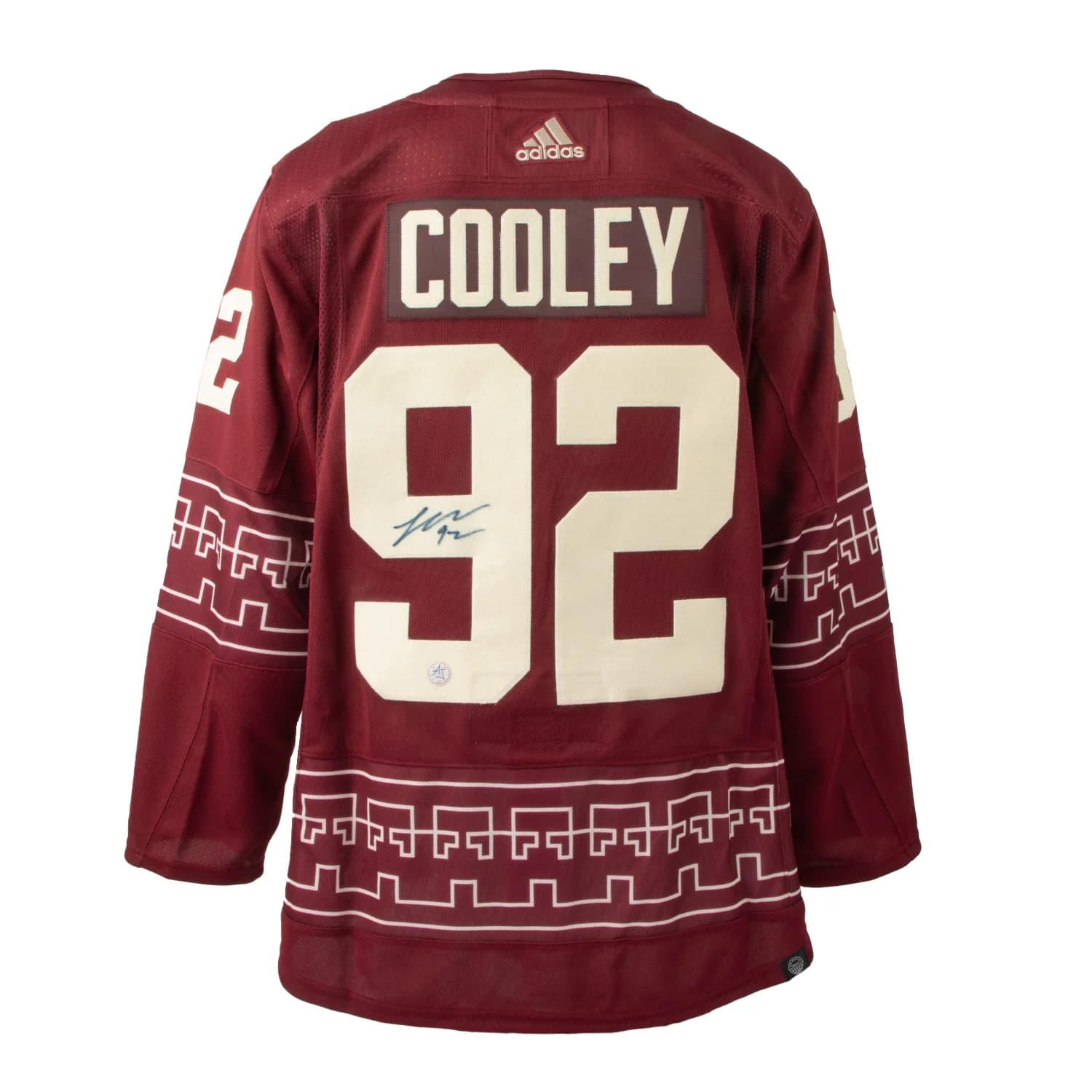 Logan Cooley Signed Arizona Coyotes Desert Night adidas Jersey Logan Cooley Jersey desert-night-adidas, Arizona Coyotes, supplier stock photo