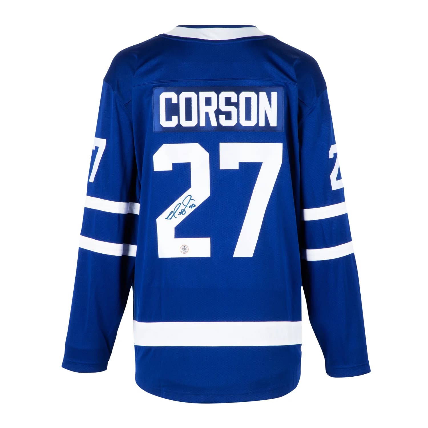 Shayne Corson Signed Toronto Maple Leafs Blue Fanatics Breakaway Jersey Shayne Corson Jersey blue-breakaway, Toronto Maple Leafs, supplier stock photo