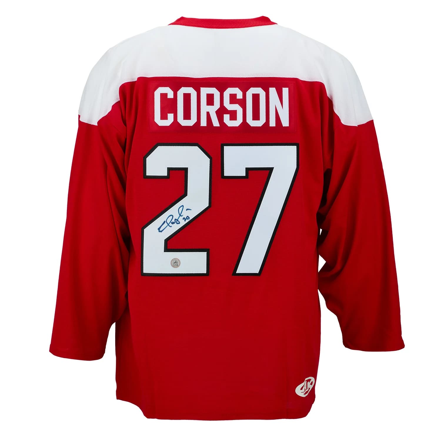 Shayne Corson Autographed Team Canada Custom Hockey Nation Jersey Shayne Corson Jersey team-canada-hockey-nation, supplier stock photo