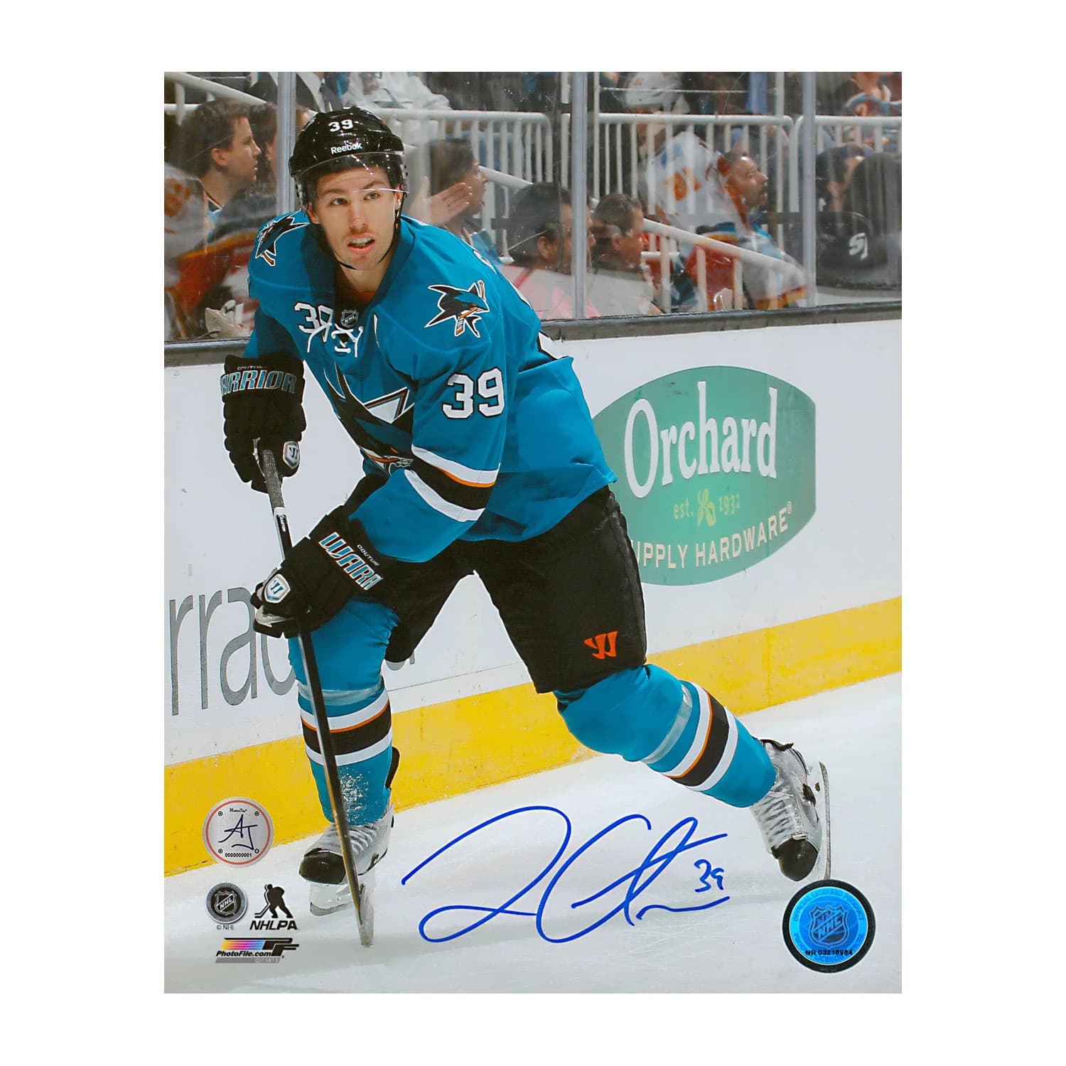 Logan Couture Signed San Jose Sharks Hockey 8x10 Photo Logan Couture Photo 8x10-hockey, San Jose Sharks, supplier stock photo