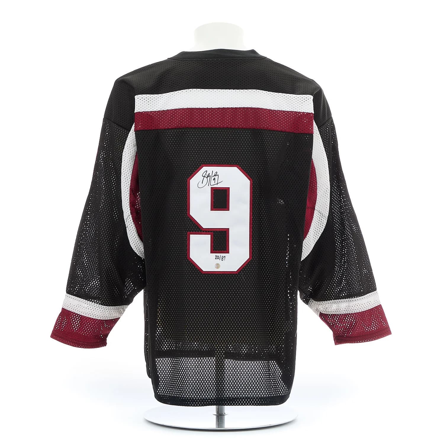 Sidney Crosby Autographed Shattuck St-Mary's Black Jersey #20/87 Sidney Crosby Jersey shattuck-st-marys-black-20-87, Pittsburgh Penguins, supplier stock photo