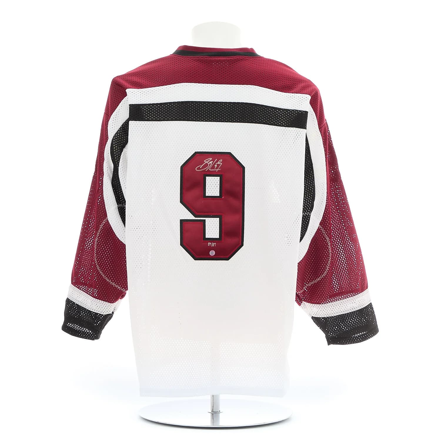 Sidney Crosby Autographed Shattuck St-Mary's White Jersey 84/87 Sidney Crosby Jersey shattuck-st-marys-white-84-87, Pittsburgh Penguins, supplier stock photo