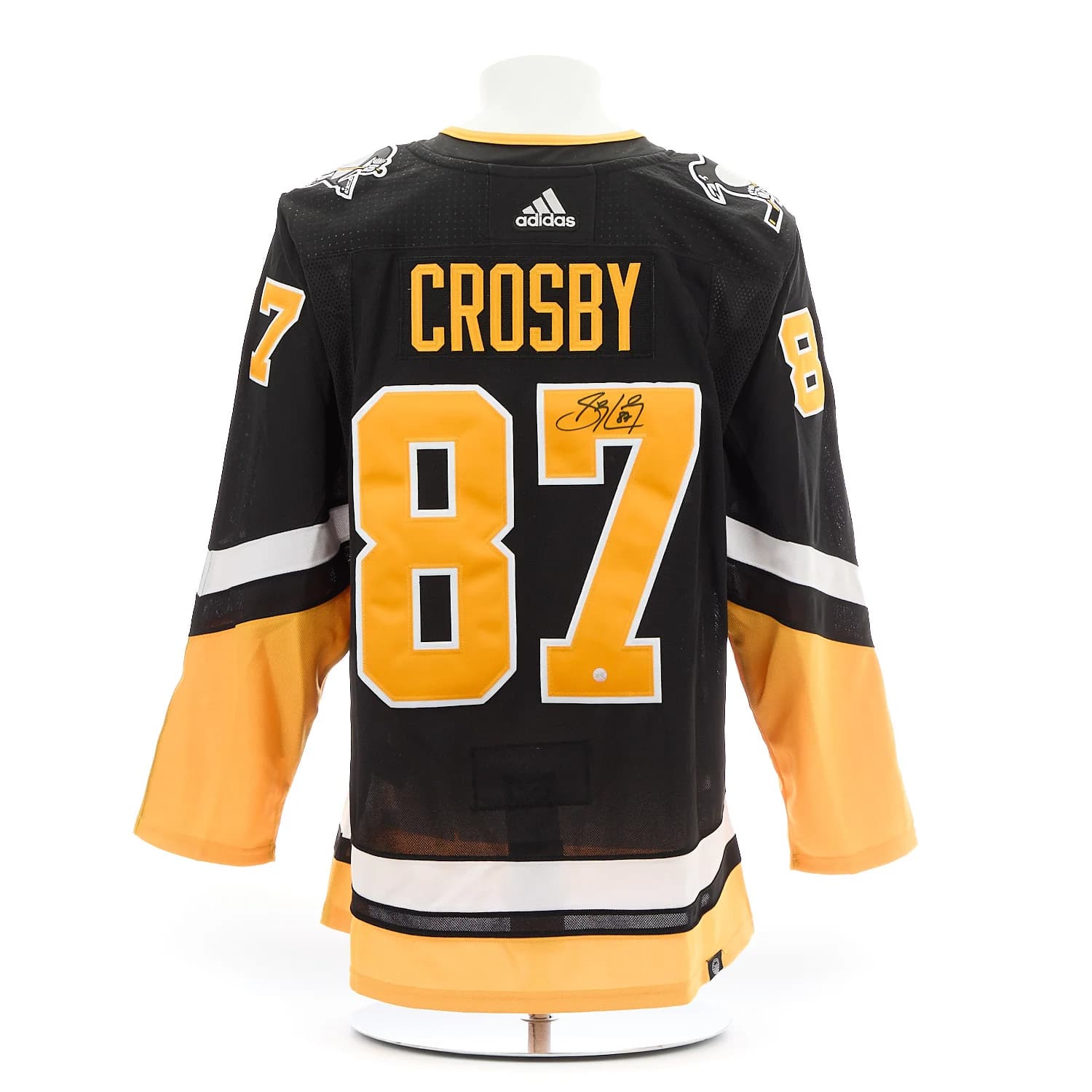 Sidney Crosby Autographed Pittsburgh Penguins Alternate Black adidas Jersey Sidney Crosby Jersey alternate-black-adidas, Pittsburgh Penguins, supplier stock photo