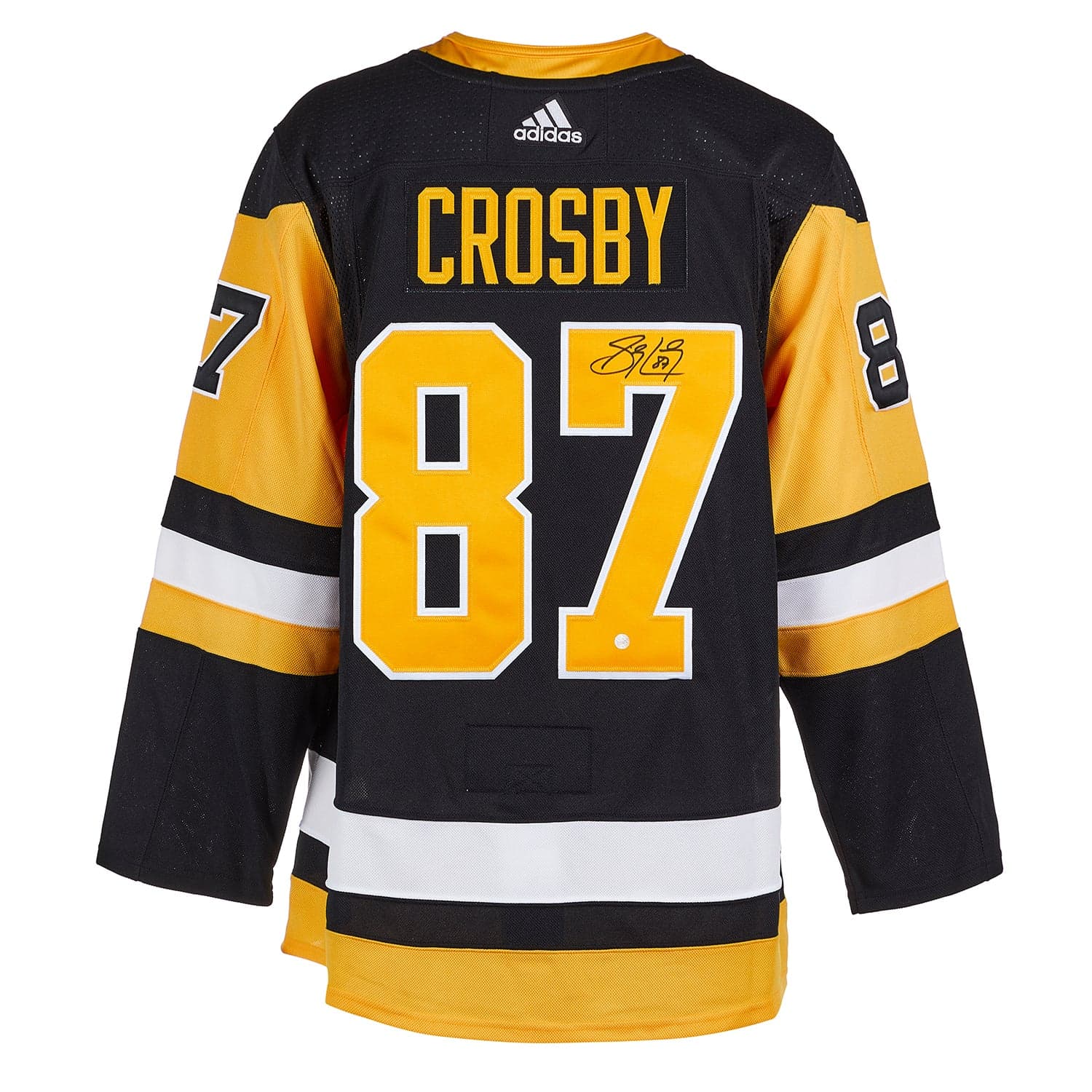 Sidney Crosby Autographed Pittsburgh Penguins Black adidas Jersey Sidney Crosby Jersey black-adidas, Pittsburgh Penguins, supplier stock photo