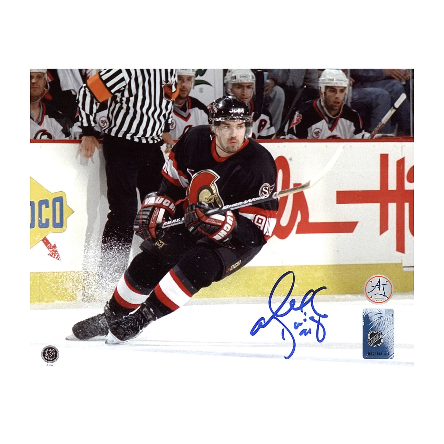 Alexandre Daigle Autographed Ottawa Senators Hockey 8x10 Photo Alexandre Daigle Photo 8x10-hockey, Ottawa Senators, supplier stock photo