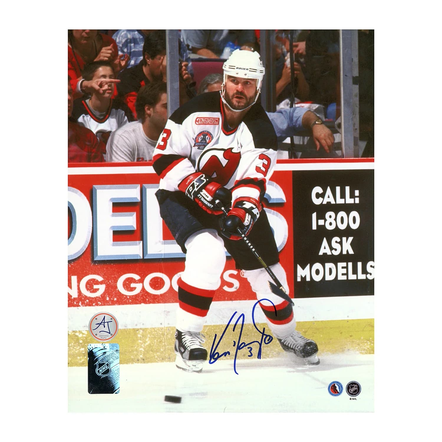 Ken Daneyko Autographed New Jersey Devils Playoff Finals 8x10 Photo Ken Daneyko Jersey 8x10-playoff-finals, New Jersey Devils, supplier stock photo