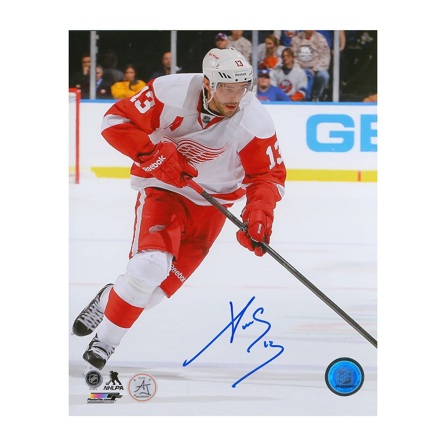 Pavel Datsyuk Signed Detroit Red Wings Game Action 8x10 Photo Pavel Datsyuk Photo 8x10-game-action, Detroit Red Wings, supplier stock photo