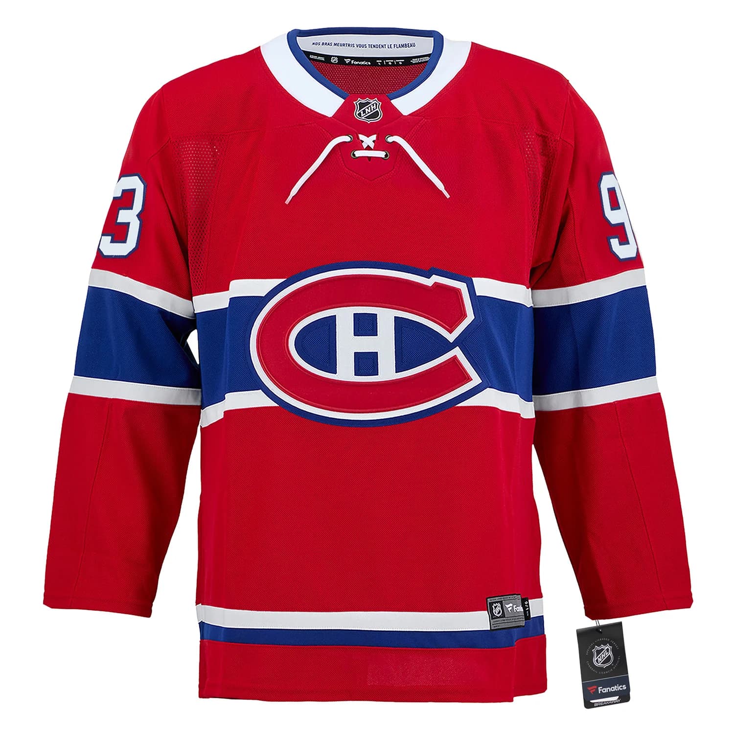 Ivan Demidov Autographed Montreal Canadiens Fanatics Breakaway Jersey Ivan Demidov Jersey ivan-demidov-breakaway, Montreal Canadiens, view 2, supplier stock photo