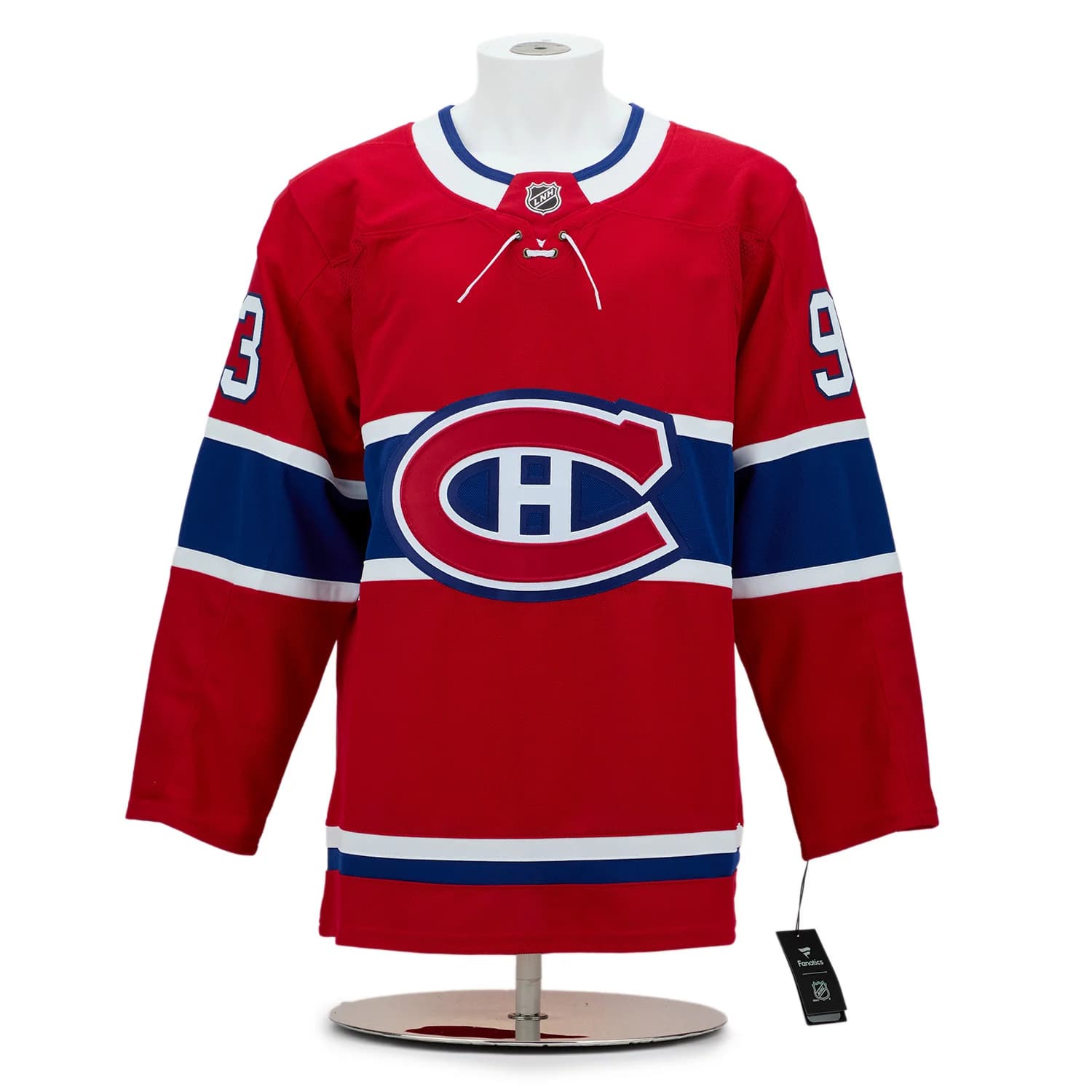 Ivan Demidov Montreal Canadiens Signed 1st Goal Fanatics Premium Jersey #31/93 Ivan Demidov Jersey ivan-demidov-1st-goal-premium-31, Montreal Canadiens, view 2, supplier stock photo