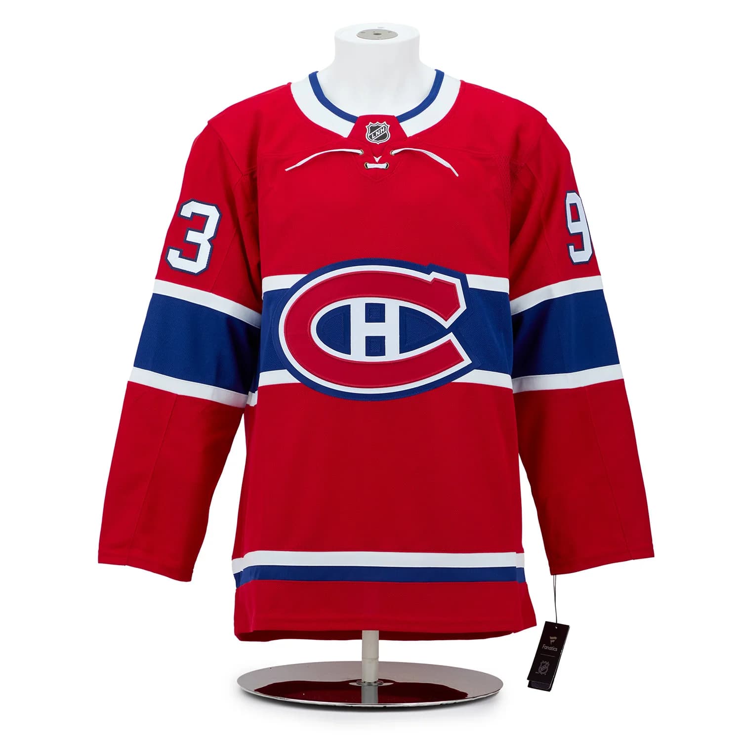 Ivan Demidov Autographed Montreal Canadiens First Goal Art Jersey #73/93 Ivan Demidov Jersey ivan-demidov-first-goal-art-73, Montreal Canadiens, view 2, supplier stock photo