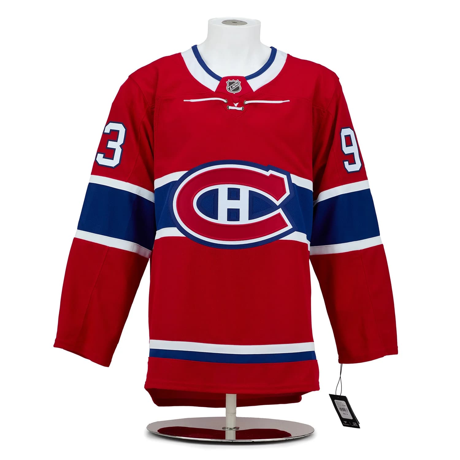Ivan Demidov Montreal Canadiens Signed 1st Goal Fanatics Premium Jersey #28/93 Ivan Demidov Jersey ivan-demidov-1st-goal-premium-28, Montreal Canadiens, view 2, supplier stock photo