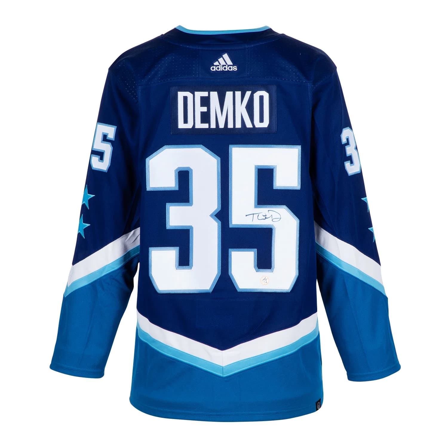 Thatcher Demko Signed 2022 NHL All-Star Game adidas Jersey Thatcher Demko Jersey 2022-nhl-all-star-game-adidas, supplier stock photo