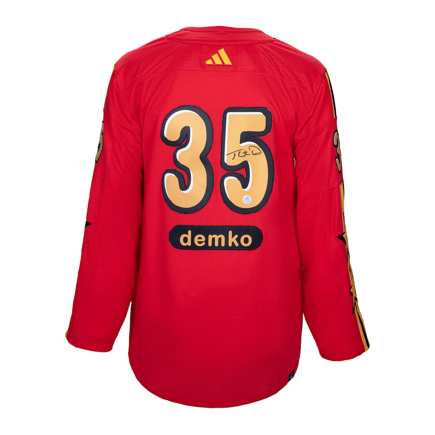 Thatcher Demko Signed 2024 NHL All-Star Game adidas Jersey Thatcher Demko Jersey 2024-nhl-all-star-game-adidas, supplier stock photo