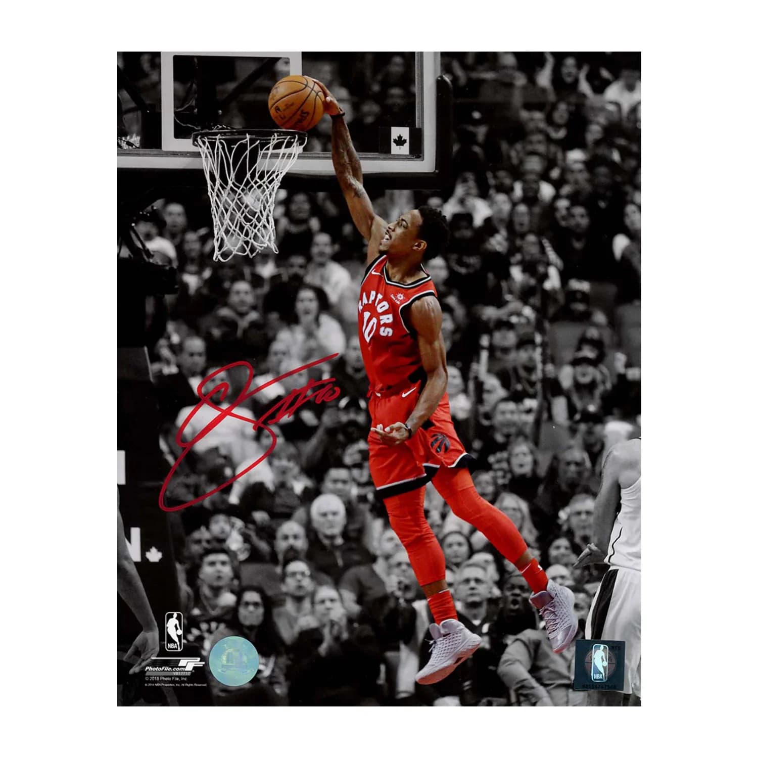 DeMar DeRozan Autographed Toronto Raptors Spotlight 8x10 Photo DeMar DeRozan Photo 8x10-toronto-raptors-spotlight, supplier stock photo