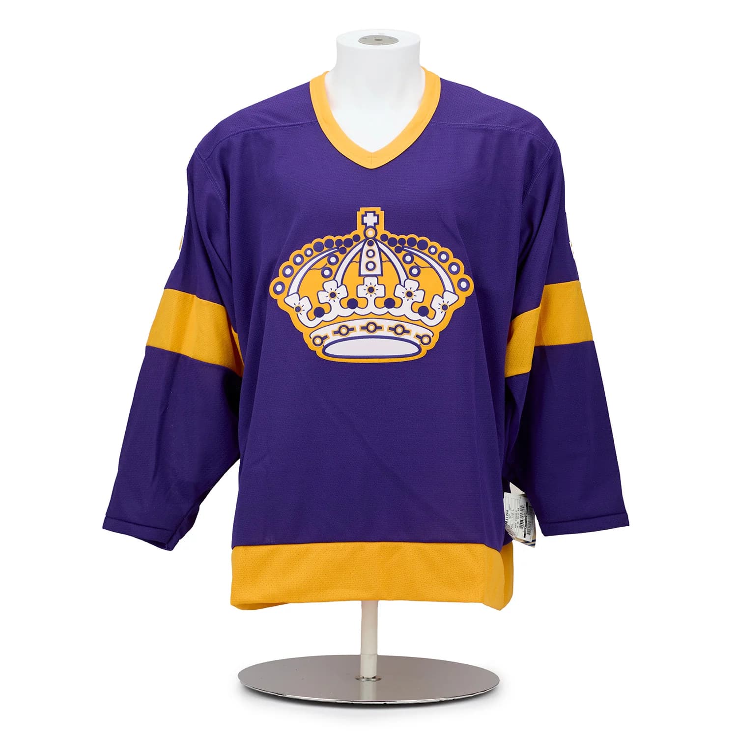 Marcel Dionne LA Kings Signed & Inscribed Career Stats Vintage CCM Jersey #9/16 Marcel Dionne Jersey marcel-dionne-la-kings-inscribed-career, Los Angeles Kings, view 2, supplier stock photo