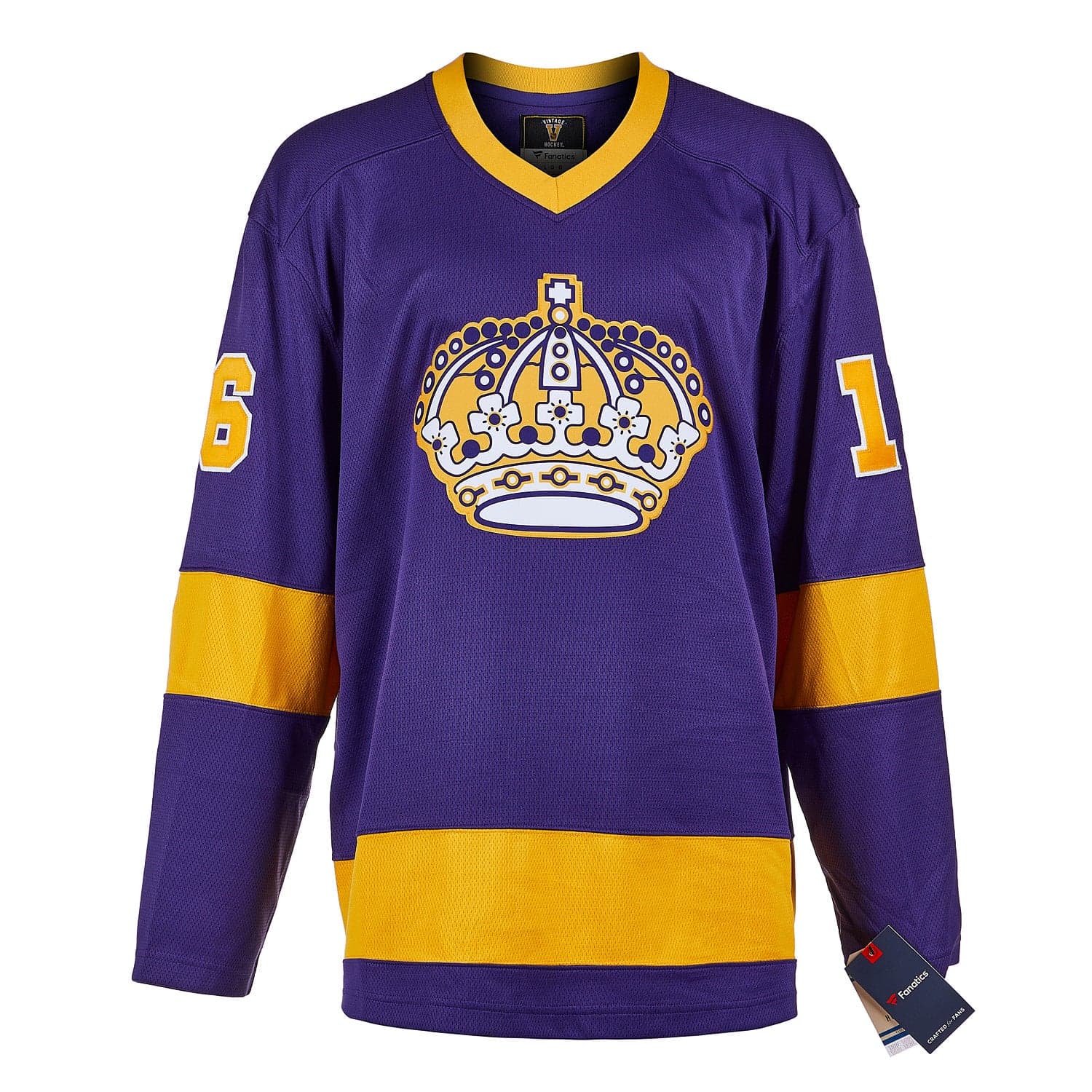 Marcel Dionne Signed Los Angeles Kings Throwback Breakaway Jersey Marcel Dionne Jersey throwback-breakaway, Los Angeles Kings, view 2, supplier stock photo