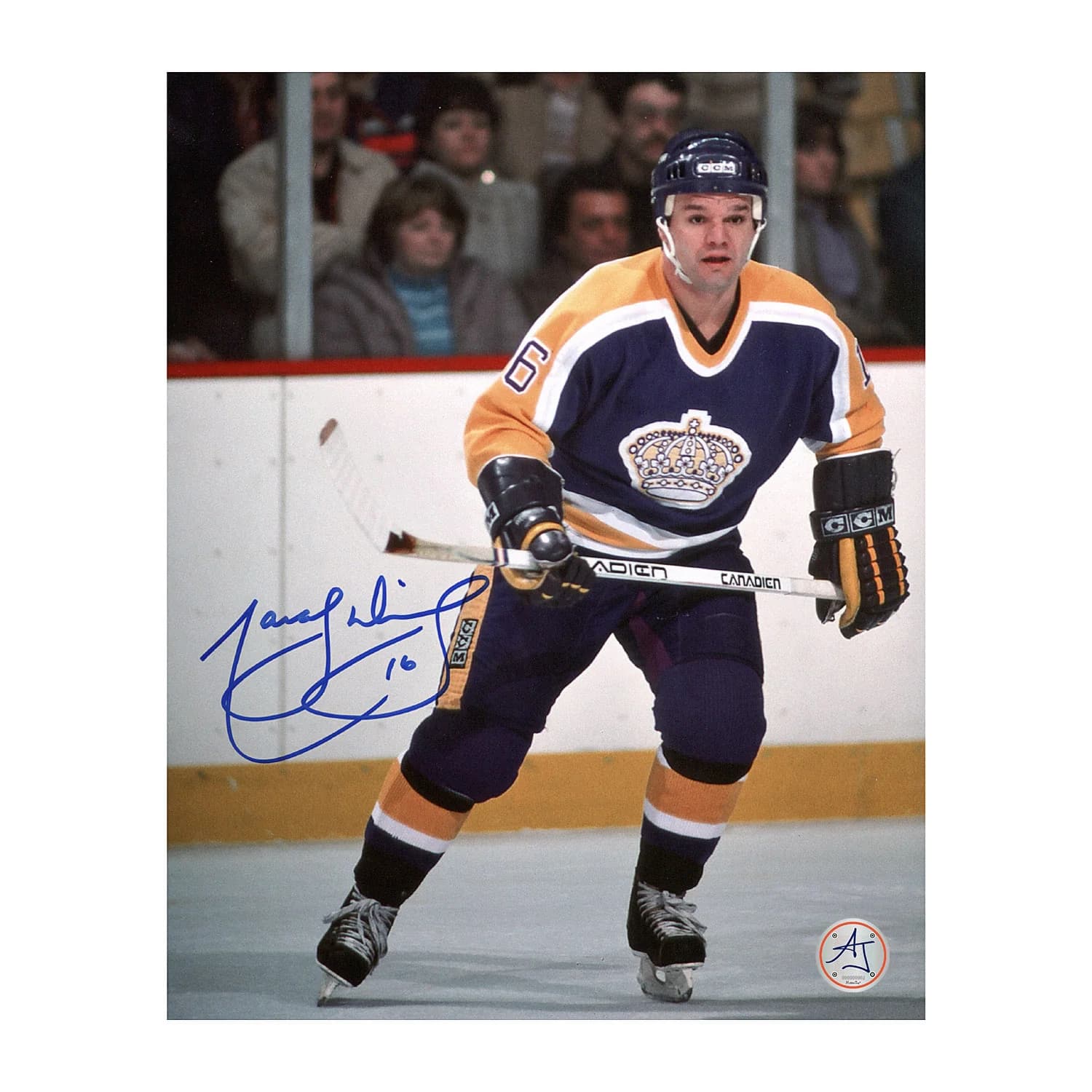 Marcel Dionne Autographed Los Angeles Kings Legend 8x10 Photo Marcel Dionne Photo 8x10-legend, Los Angeles Kings, supplier stock photo