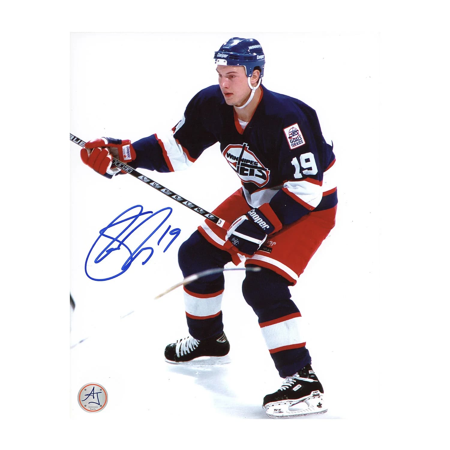 Shane Doan Autographed Winnipeg Jets Rookie 8x10 Photo Shane Doan Photo 8x10-rookie, Winnipeg Jets, supplier stock photo