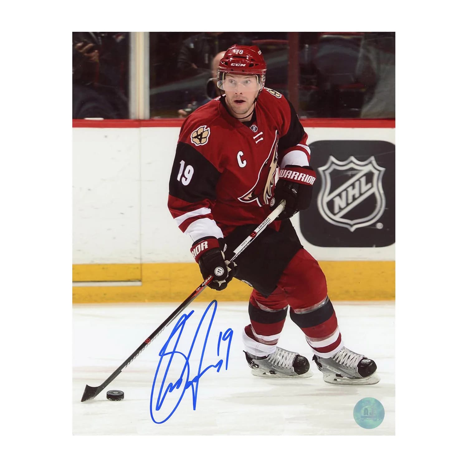 Shane Doan Autographed Arizona Coyotes Hockey 8x10 Photo Shane Doan Photo 8x10-hockey, Arizona Coyotes, supplier stock photo
