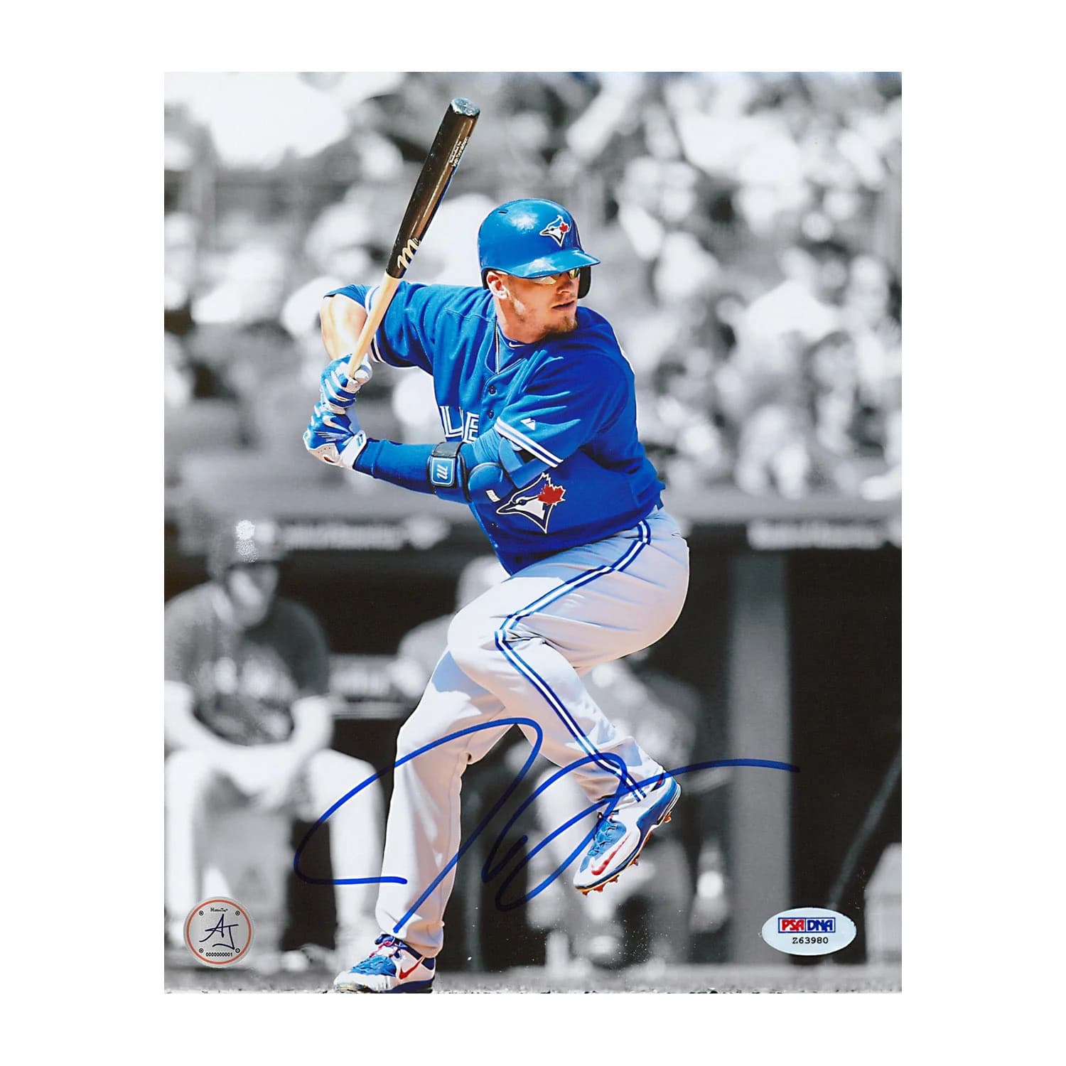 Josh Donaldson Autographed Toronto Blue Jays Isolated Batting 8x10 Photo Josh Donaldson Photo 8x10-toronto-blue-jays-isolated-batting, supplier stock photo
