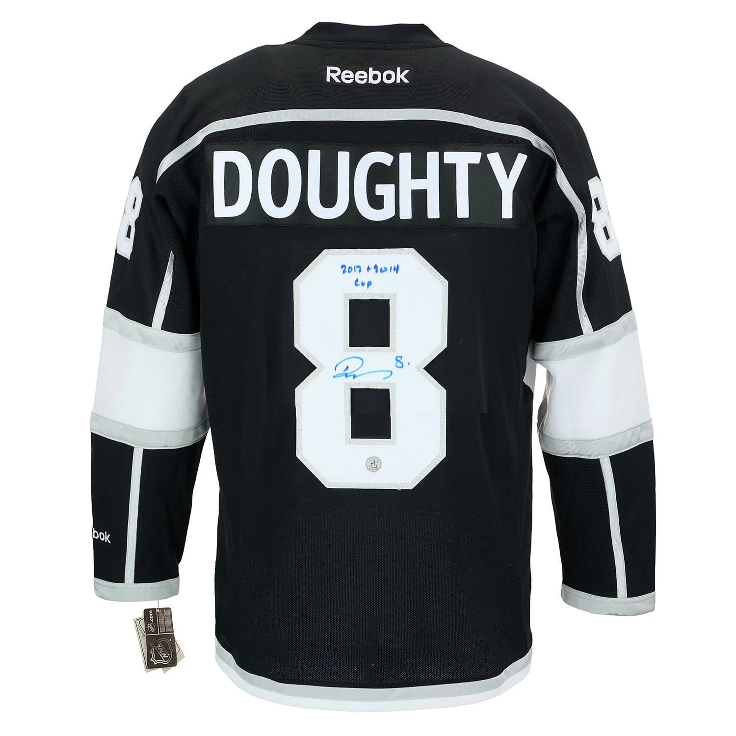 Drew Doughty LA Kings Signed & Inscribed Stanley Cup Vintage Reebok Jersey Drew Doughty Jersey la-inscribed-stanley-cup-vintage-reebok, Los Angeles Kings, supplier stock photo