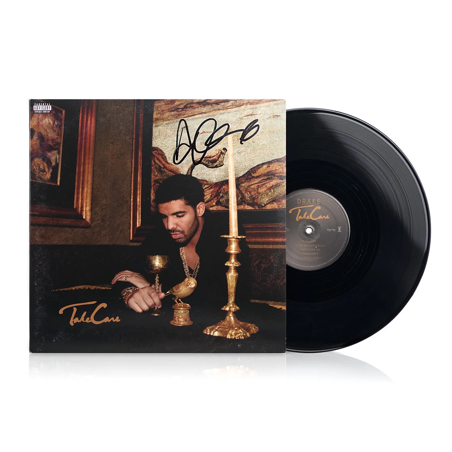 Drake Signed Take Care Record Album With PSA COA Other drake-take-care-record-album, supplier stock photo