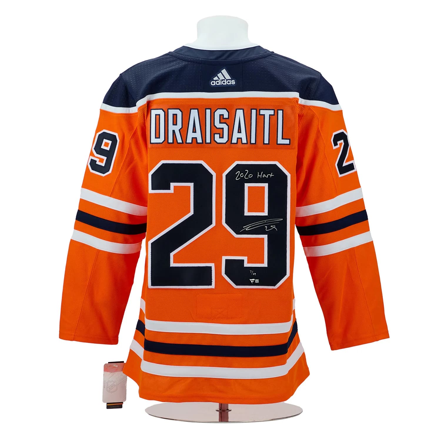 Leon Draisaitl Edmonton Oilers Signed & Inscribed MVP adidas Jersey #7/29 Leon Draisaitl Jersey leon-draisaitl-inscribed-mvp-adidas-7, Edmonton Oilers, supplier stock photo