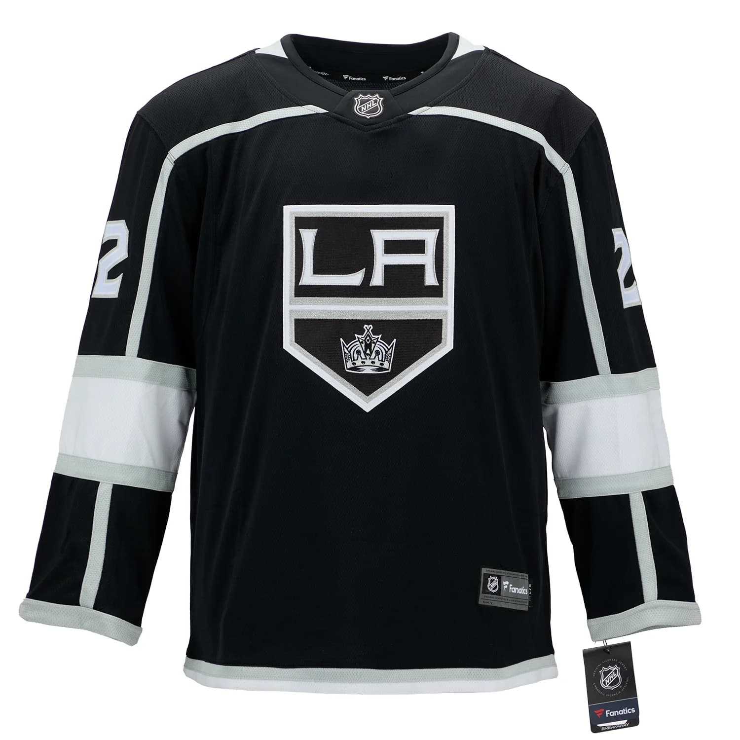 Kevin Fiala Autographed Los Angeles Kings Fanatics Breakaway Jersey Kevin Fiala Jersey breakaway, Los Angeles Kings, view 2, supplier stock photo
