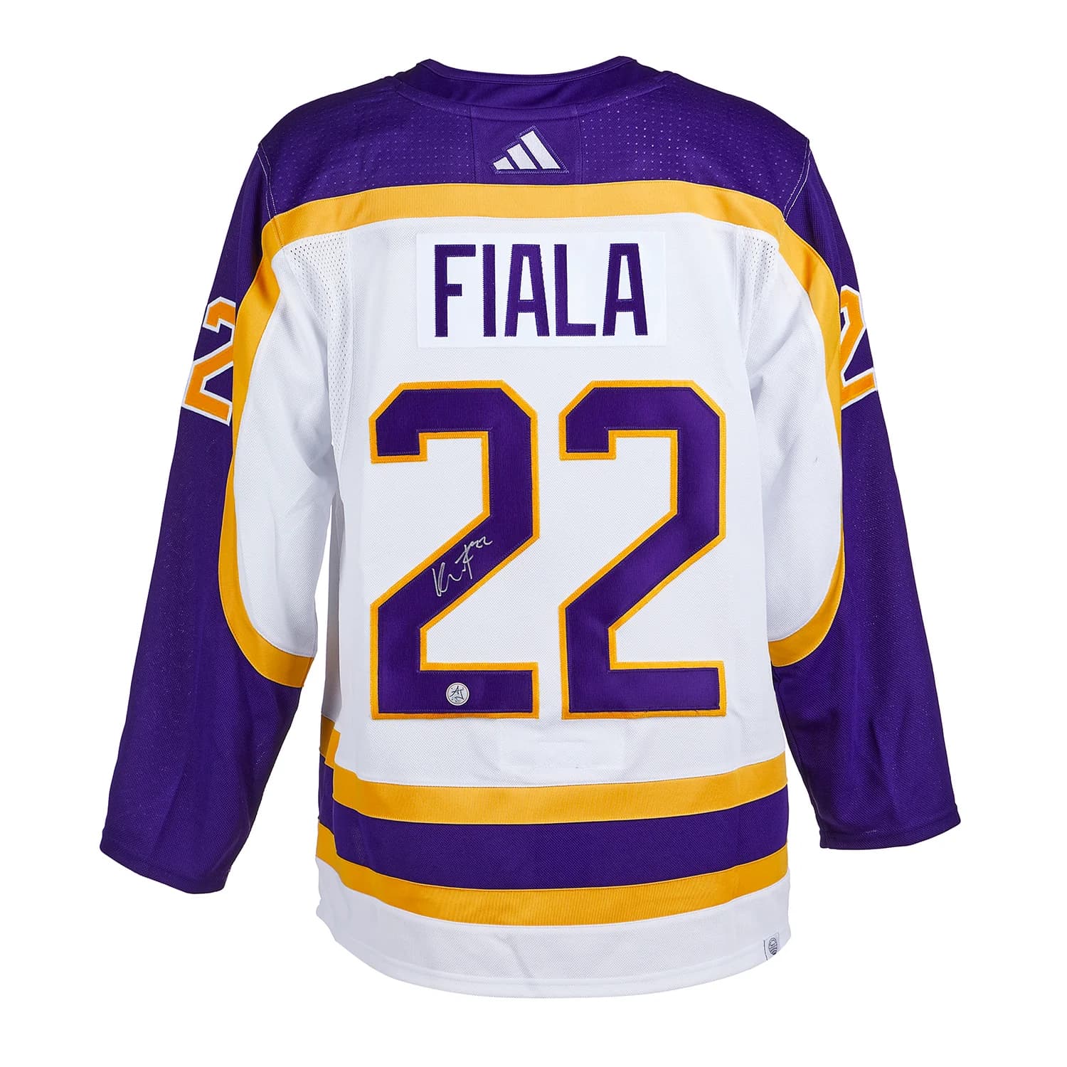 Kevin Fiala Signed Los Angeles Kings Reverse Retro 2.0 adidas Jersey Kevin Fiala Jersey reverse-retro-2-0-adidas, Los Angeles Kings, supplier stock photo