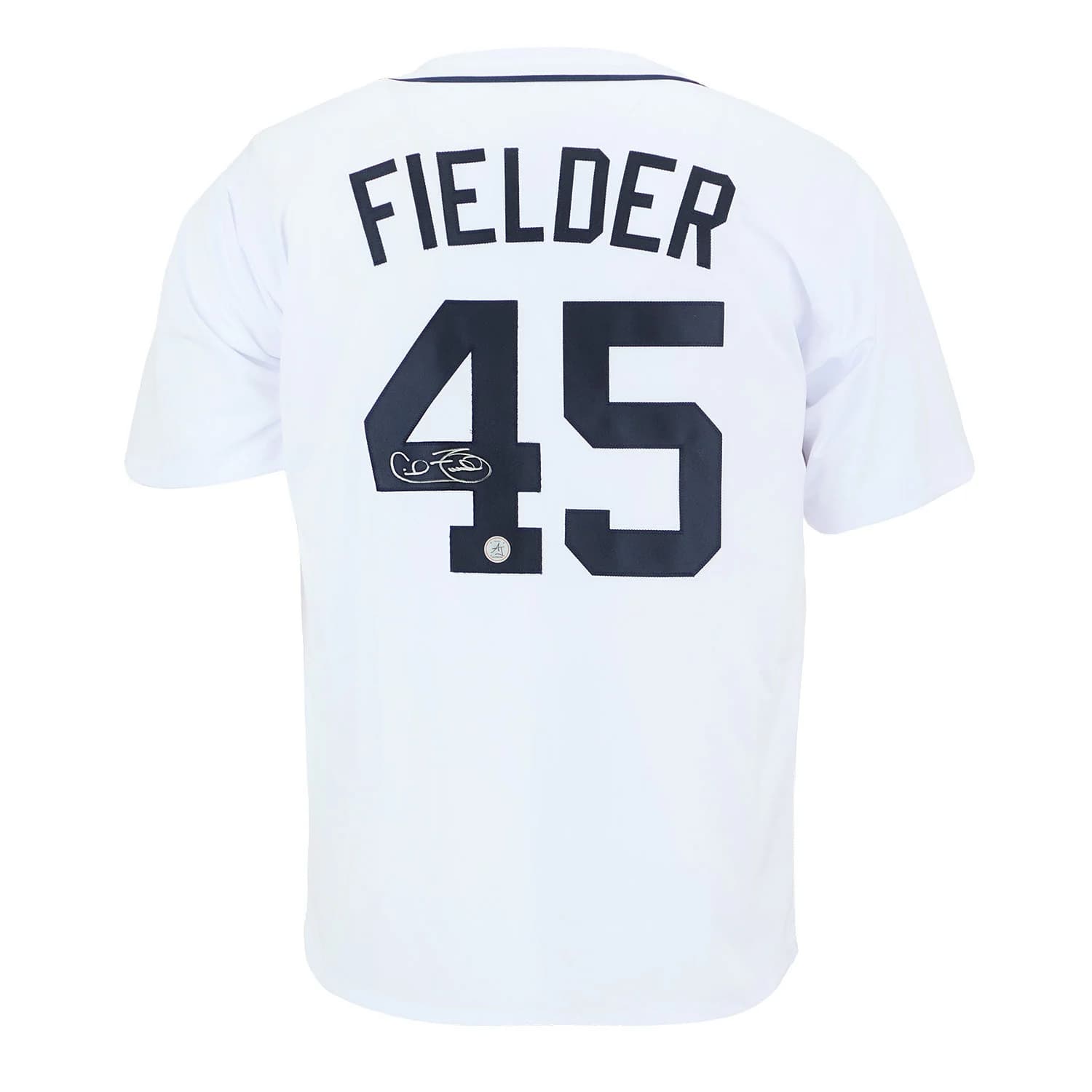 Cecil Fielder Autographed Detroit City Design White Baseball Jersey Cecil Fielder Jersey detroit-city-design-white-baseball, supplier stock photo