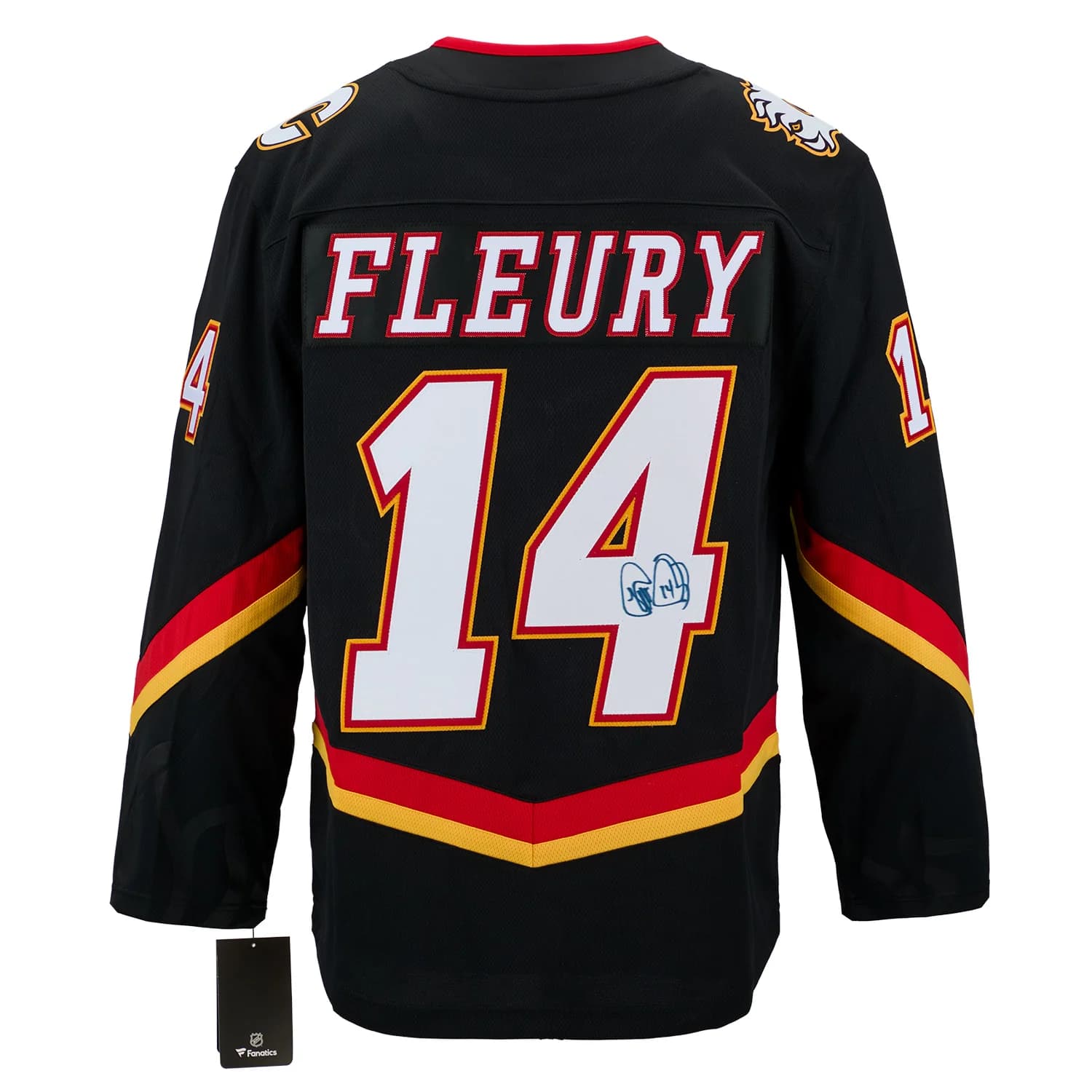 Theo Fleury Autographed Calgary Flames Alt Blasty Fanatics Breakaway Jersey Theo Fleury Jersey theo-fleury-calgary-flames-alt-blasty, Calgary Flames, supplier stock photo