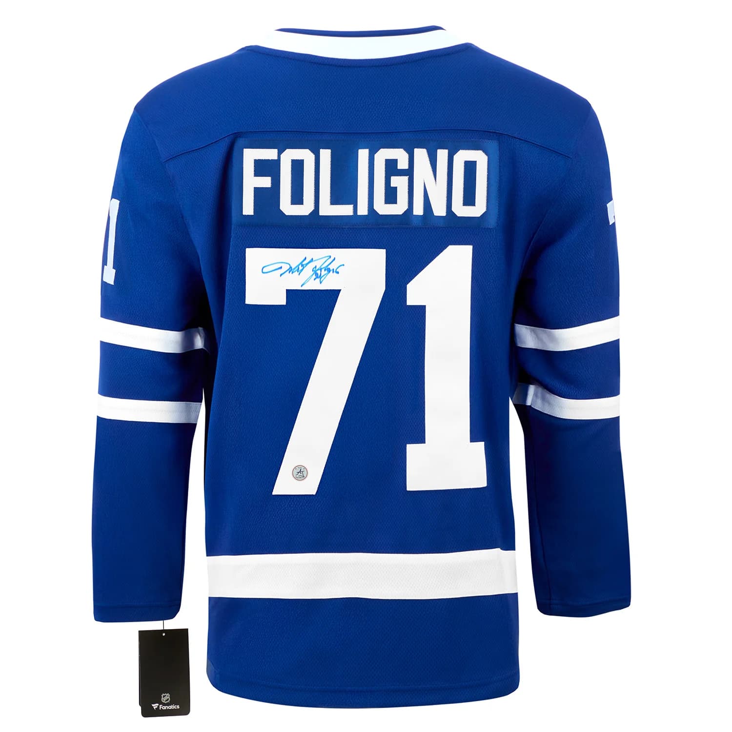 Mike Foligno Signed Toronto Maple Leafs Fanatics Breakaway Jersey Mike Foligno Jersey breakaway, Toronto Maple Leafs, supplier stock photo