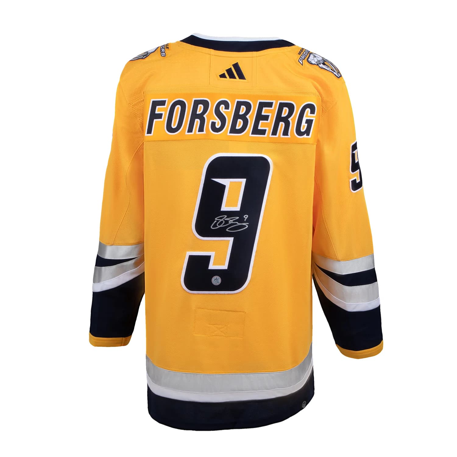 Filip Forsberg Signed Nashville Predators Reverse Retro 2.0 adidas Jersey Filip Forsberg Jersey reverse-retro-2-0-adidas, Nashville Predators, supplier stock photo