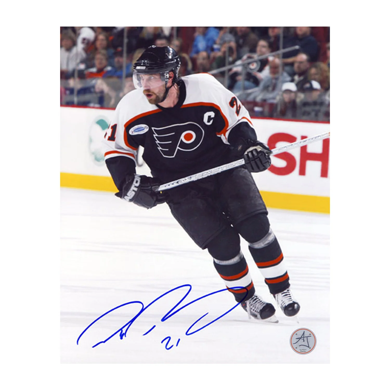 Peter Forsberg Autographed Philadelphia Flyers Captain 8x10 Photo Peter Forsberg Photo 8x10-peter-forsberg-philadelphia-flyers-captain, Philadelphia Flyers, supplier stock photo