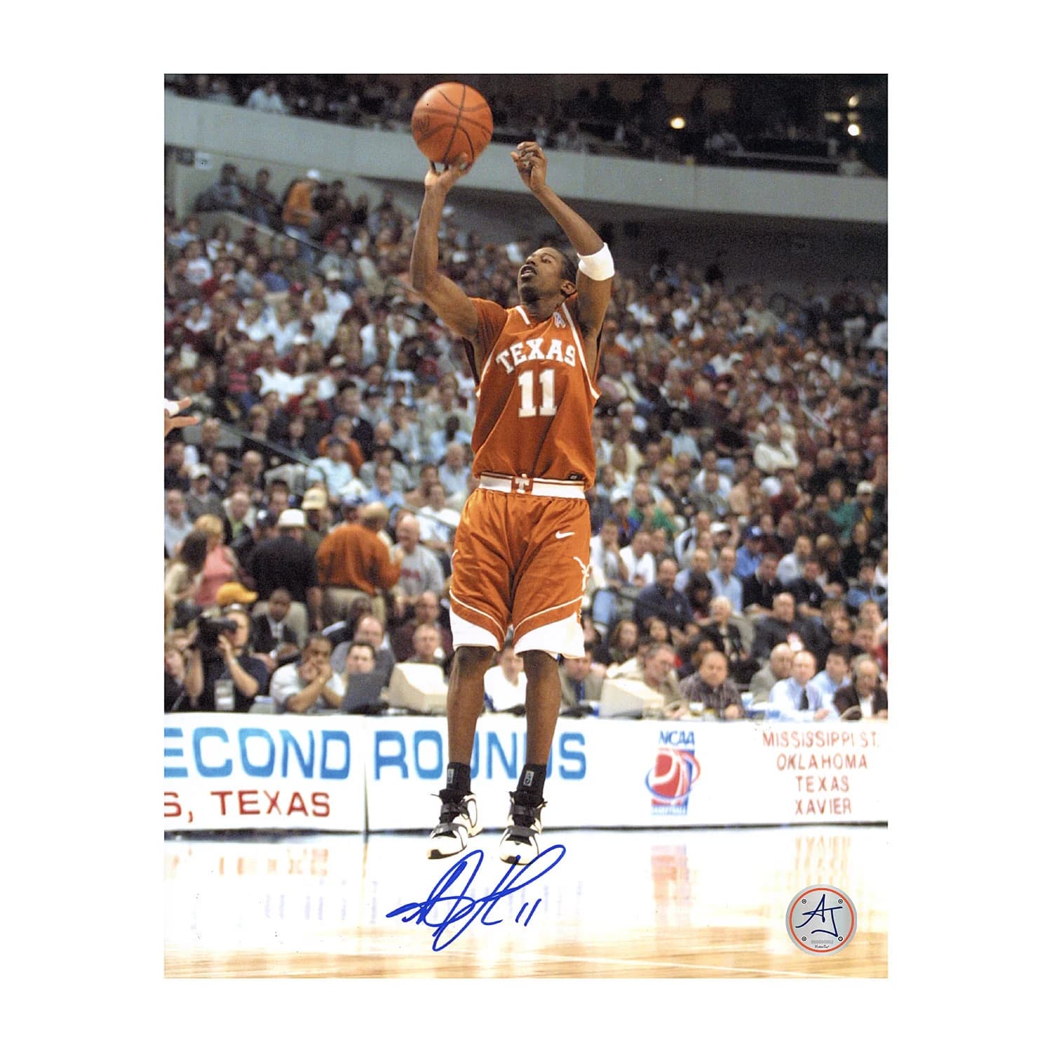 TJ Ford Texas Longhorns Autographed NCAA Basketball 8x10 Photo TJ Ford Photo 8x10-texas-longhorns-ncaa-basketball, supplier stock photo