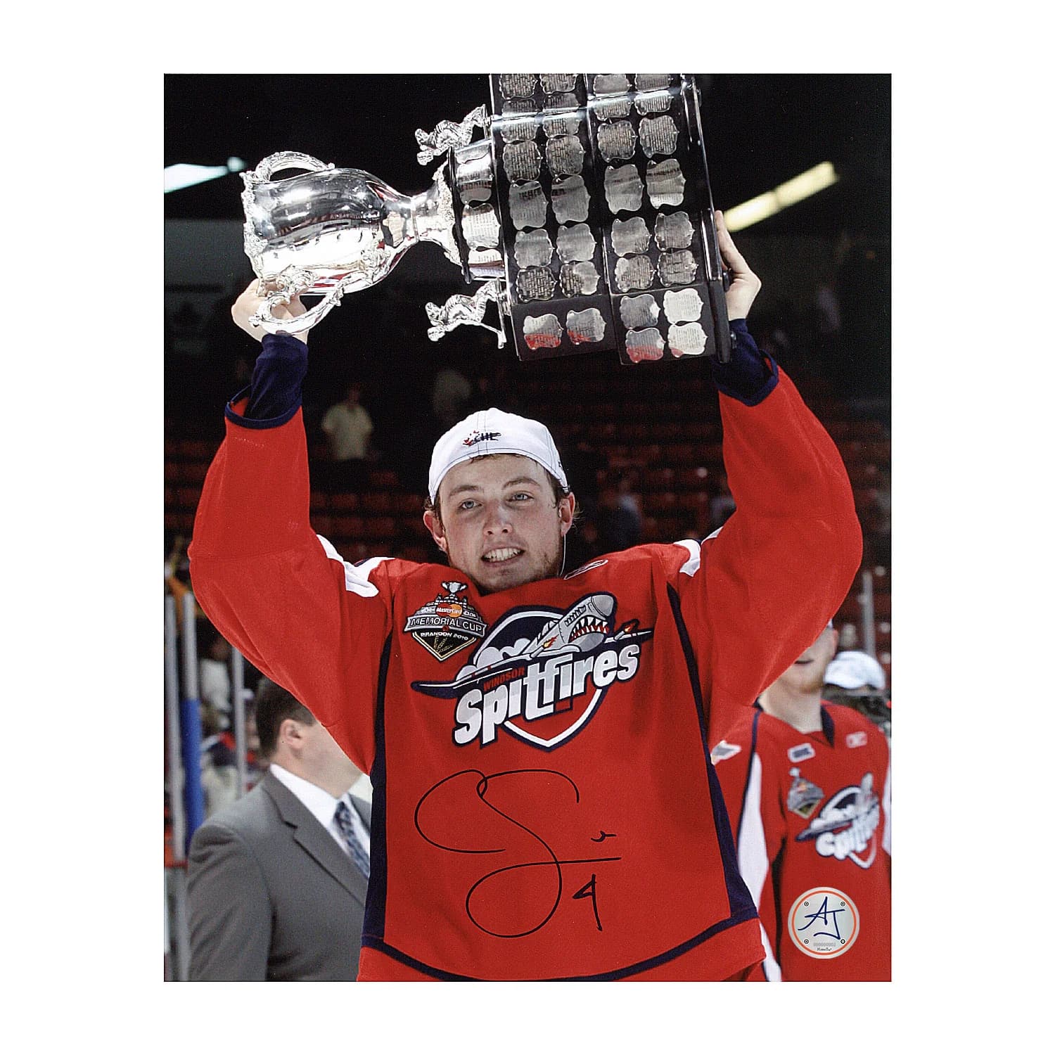 Cam Fowler Autographed Windsor Spitfires Memorial Cup 8x10 Photo Cam Fowler Photo 8x10-windsor-spitfires-memorial-cup, supplier stock photo