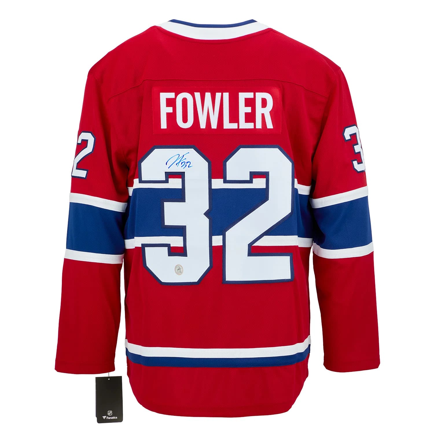 Jacob Fowler Autographed Montreal Canadiens Fanatics Breakaway Jersey Jacob Fowler Jersey jacob-fowler-breakaway, Montreal Canadiens, supplier stock photo