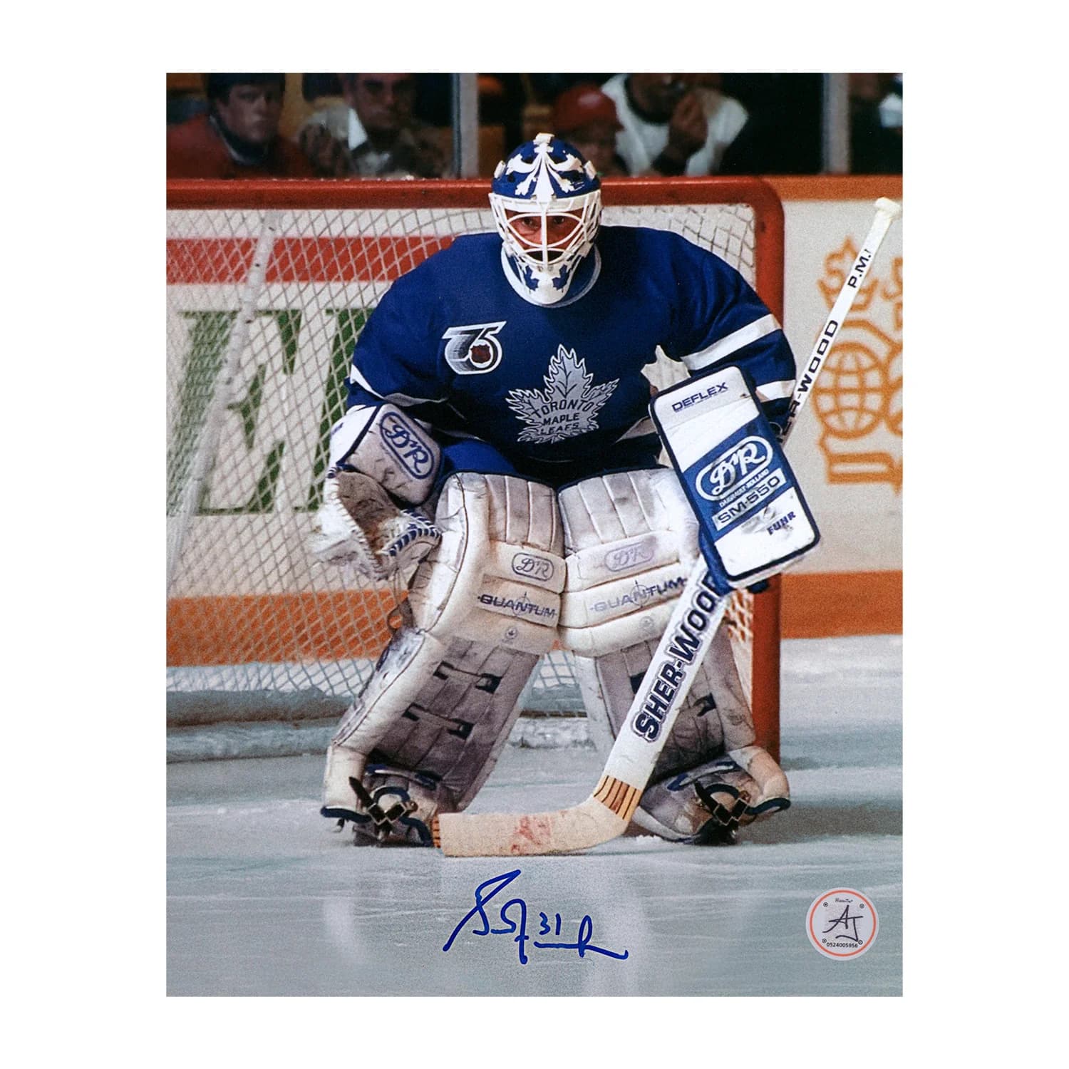Grant Fuhr Autographed Toronto Maple Leafs Goalie 8x10 Photo Grant Fuhr Photo 8x10-goalie, Toronto Maple Leafs, supplier stock photo