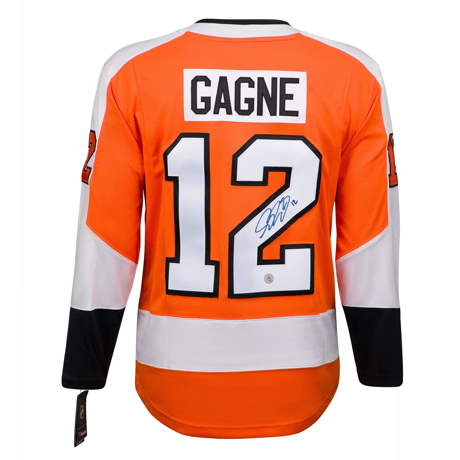 Simon Gagne Autographed Philadelphia Flyers Orange Fanatics Breakaway Jersey Simon Gagne Jersey orange-breakaway, Philadelphia Flyers, supplier stock photo