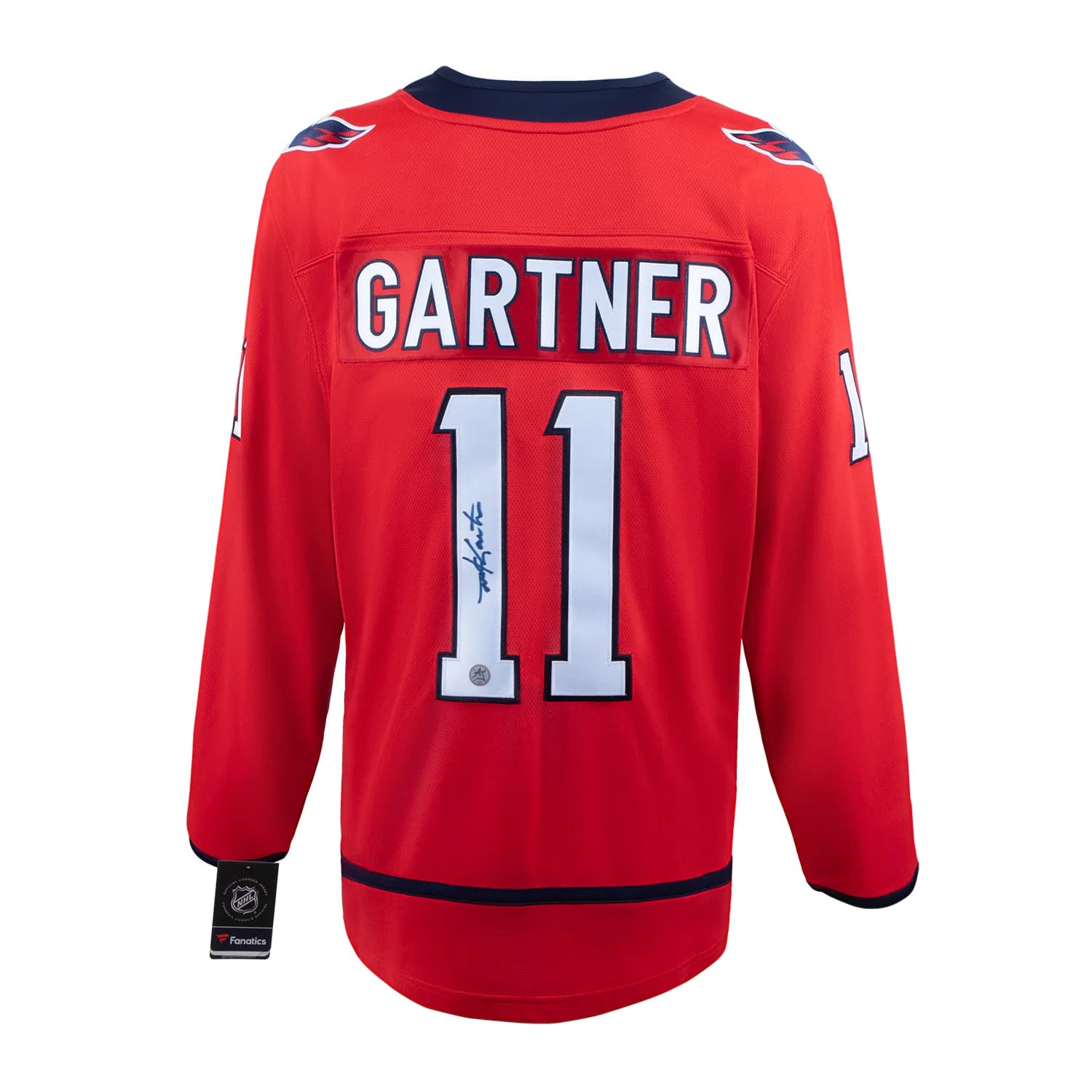 Mike Gartner Signed Washington Capitals Red Fanatics Breakaway Jersey Mike Gartner Jersey red-breakaway, Washington Capitals, supplier stock photo
