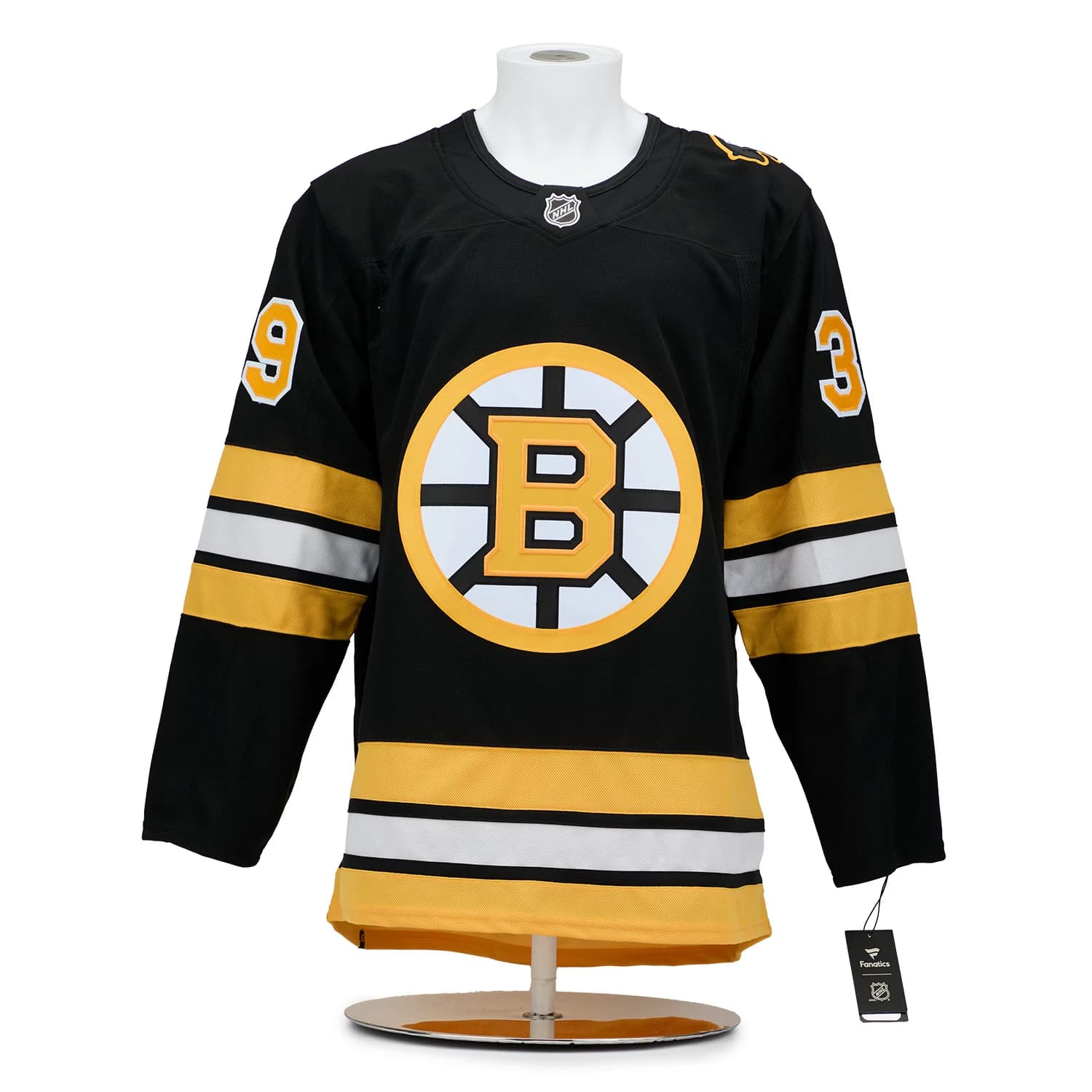 Morgan Geekie Signed Boston Bruins Impressionist Art Jersey #39/39 Morgan Geekie Jersey morgan-geekie-boston-bruins-impressionist-art, Boston Bruins, view 2, supplier stock photo