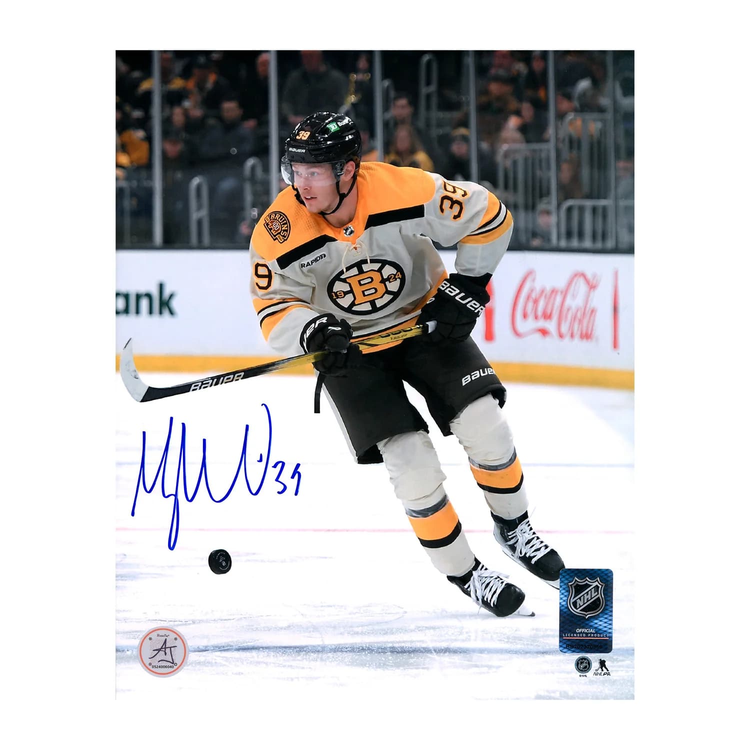 Morgan Geekie Autographed Boston Bruins Centennial Uniform 8x10 Photo Morgan Geekie Jersey 8x10-centennial-uniform, Boston Bruins, supplier stock photo