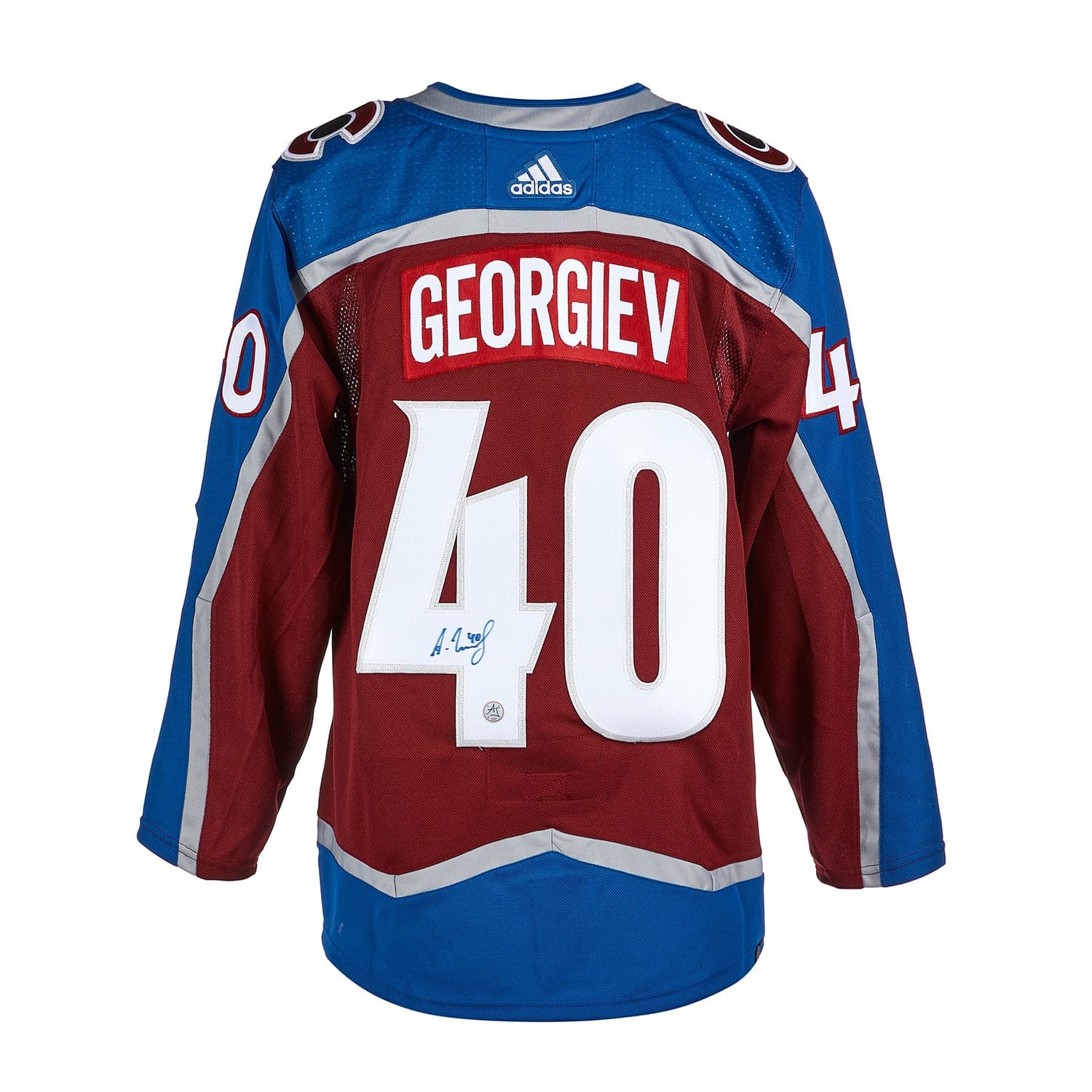 Alexandar Georgiev Autographed Colorado Avalanche adidas Jersey Alexandar Georgiev Jersey alexandar-georgiev-colorado-avalanche-adidas, Colorado Avalanche, supplier stock photo