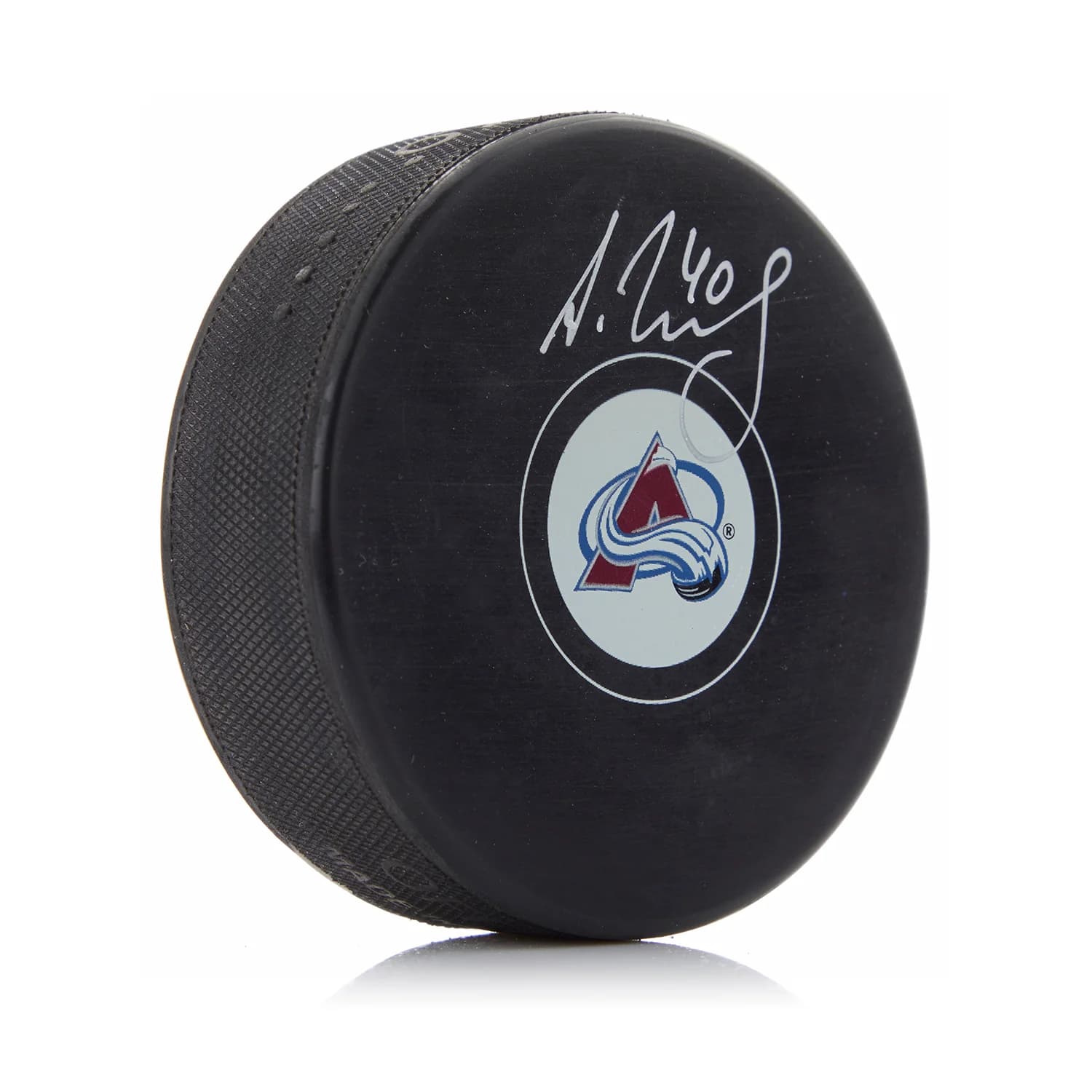 Alexandar Georgiev Autographed Colorado Avalanche Hockey Puck Alexandar Georgiev Puck alexandar-georgiev-colorado-avalanche-hockey, Colorado Avalanche, supplier stock photo