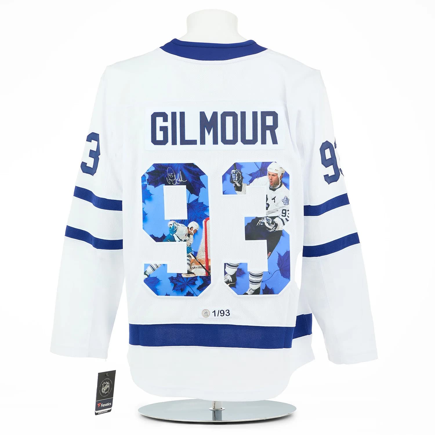 Doug Gilmour Autographed Toronto Maple Leafs Graphic Art Fanatics Jersey #1/93 Doug Gilmour Jersey doug-gilmour-toronto-maple-leafs-graphic, Toronto Maple Leafs, supplier stock photo