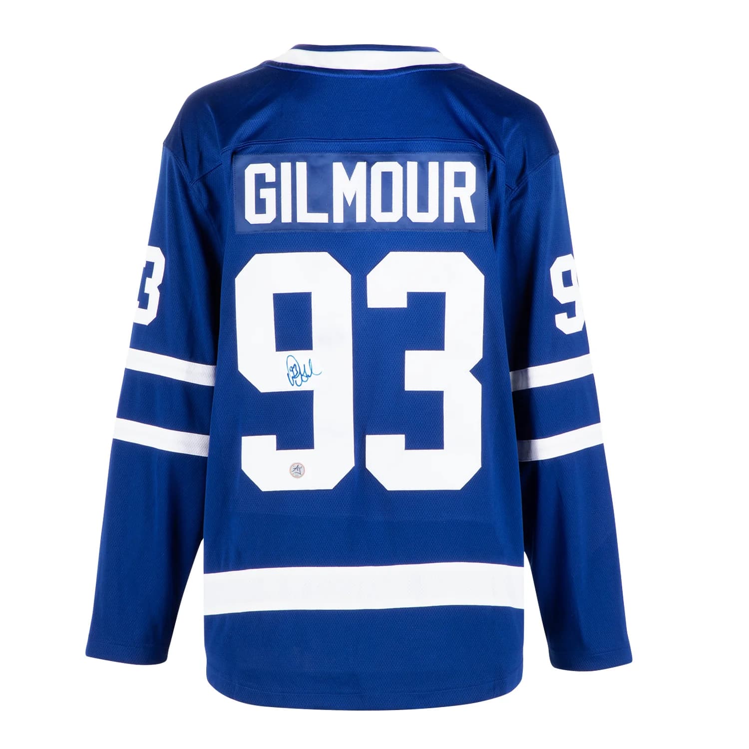 Doug Gilmour Autographed Toronto Maple Leafs Blue Fanatics Breakaway Jersey Doug Gilmour Jersey blue-breakaway, Toronto Maple Leafs, supplier stock photo