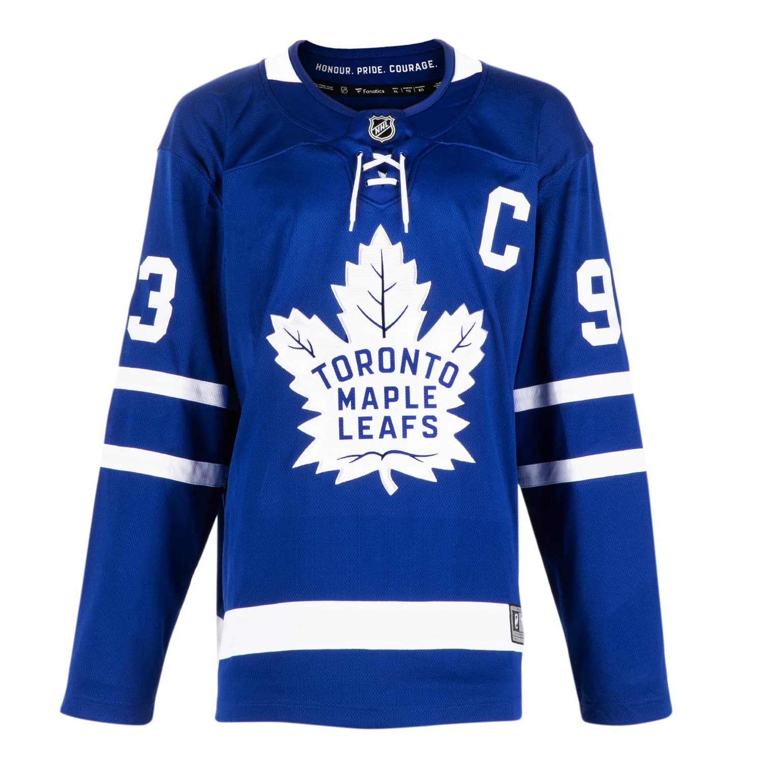 Doug Gilmour Autographed Toronto Maple Leafs Blue Fanatics Breakaway Jersey Doug Gilmour Jersey blue-breakaway, Toronto Maple Leafs, view 2, supplier stock photo