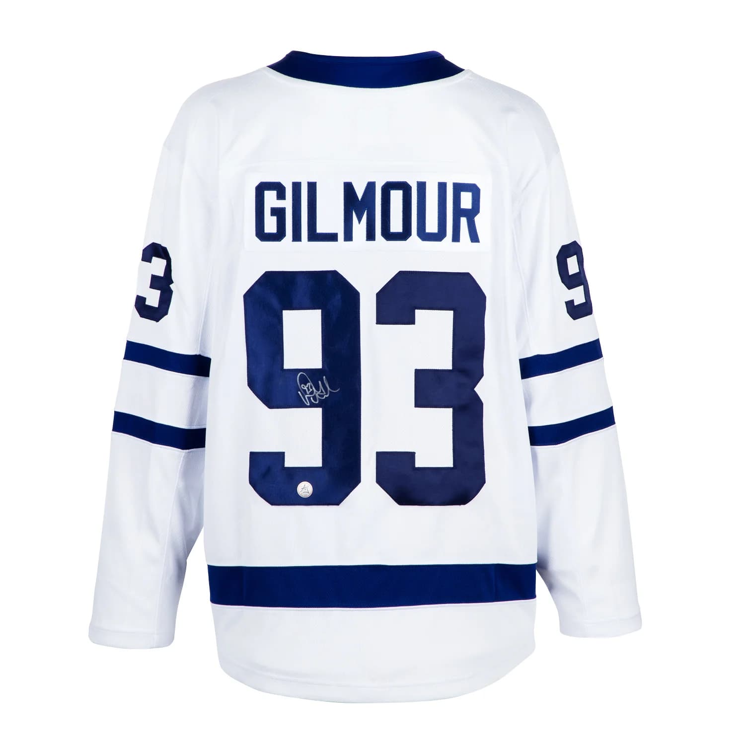 Doug Gilmour Signed Toronto Maple Leafs White Fanatics Breakaway Jersey Doug Gilmour Jersey doug-gilmour-toronto-maple-leafs-white, Toronto Maple Leafs, supplier stock photo